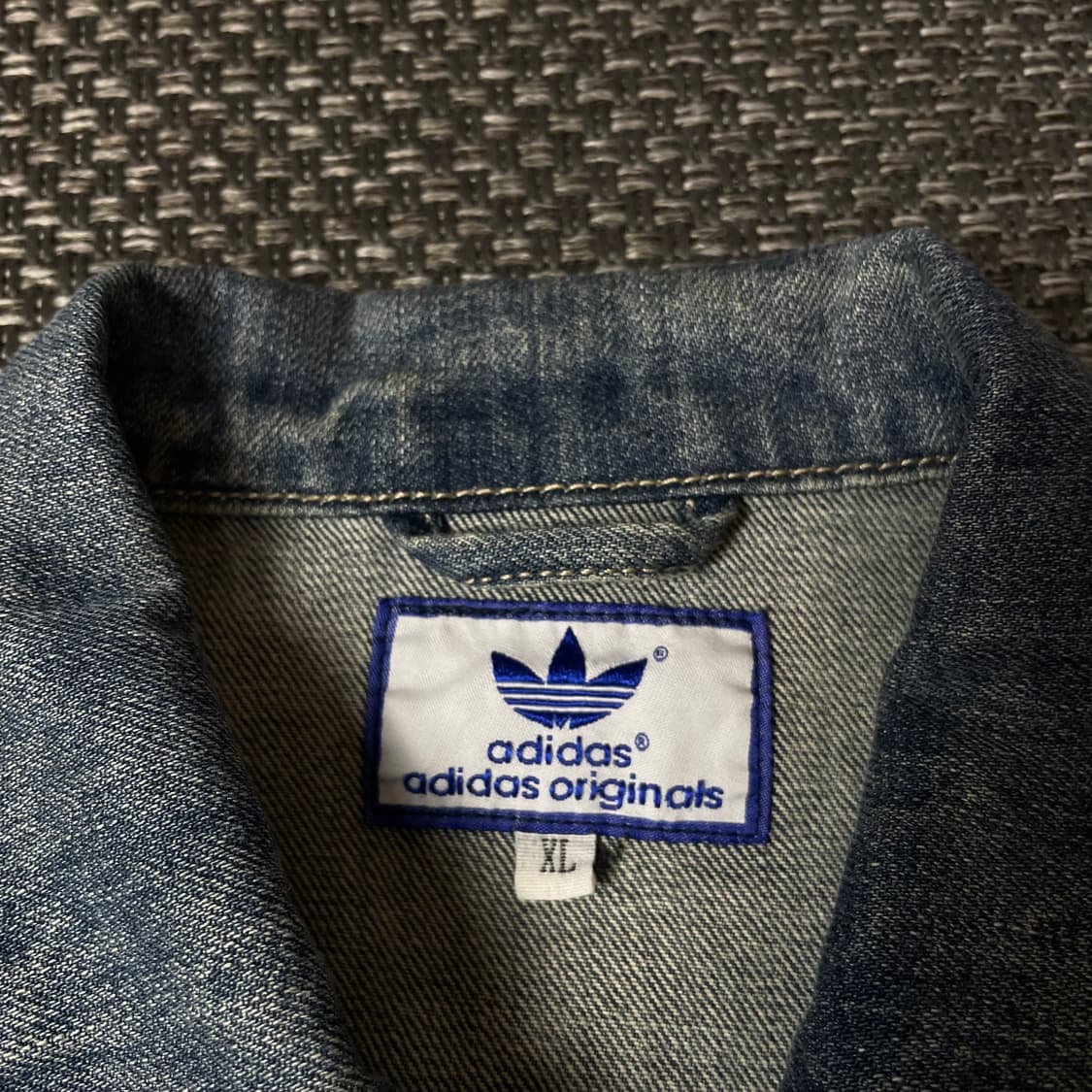 아디다스 오리지널스 중청 투포켓 데님 자켓 XL 상품이미지4