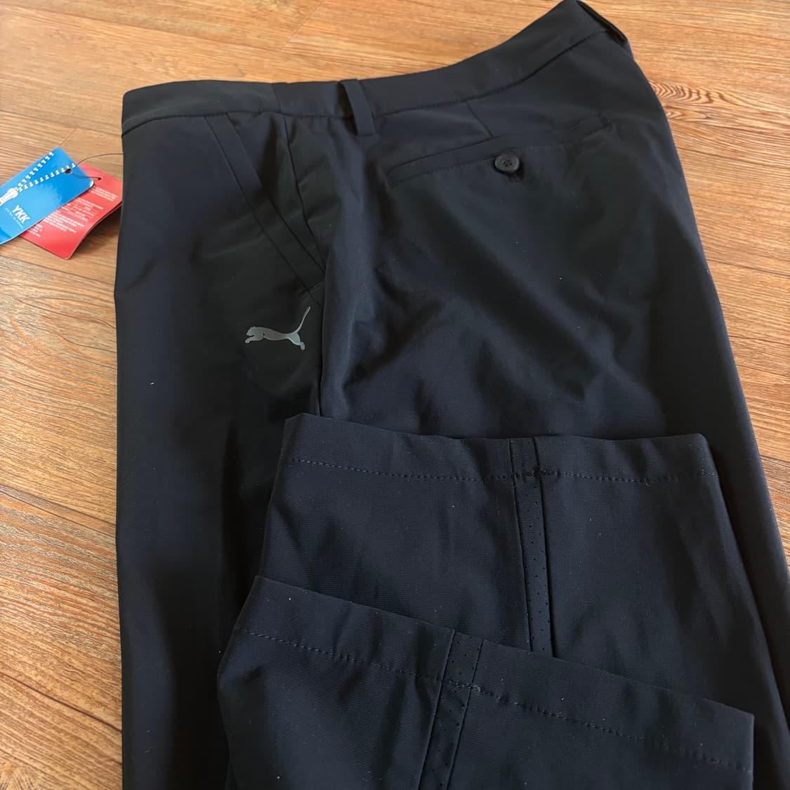 새제품 푸마 골프 블랙 팬츠 36 아웃도어 기능성 스트레치 상품이미지6
