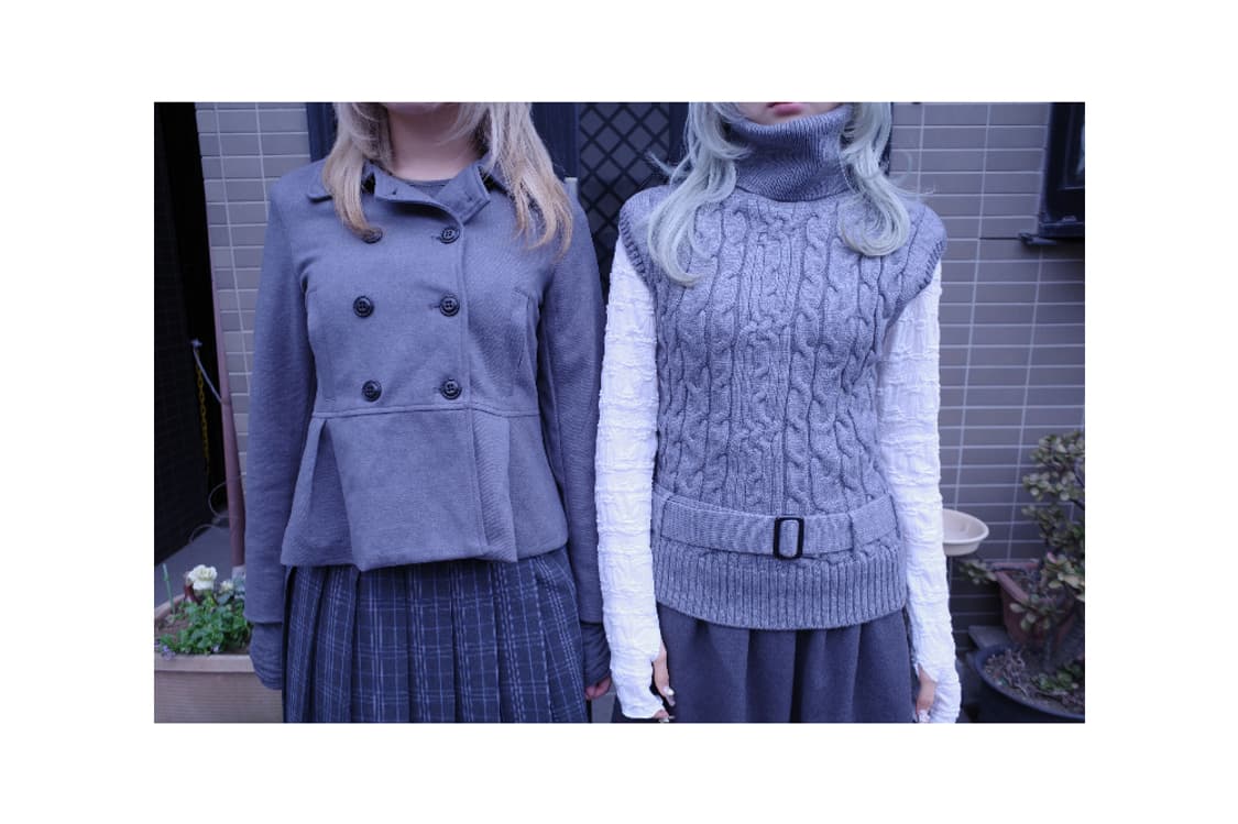 유피 핀턱 더블 숏 코트 (2color) 새상품 상품이미지5