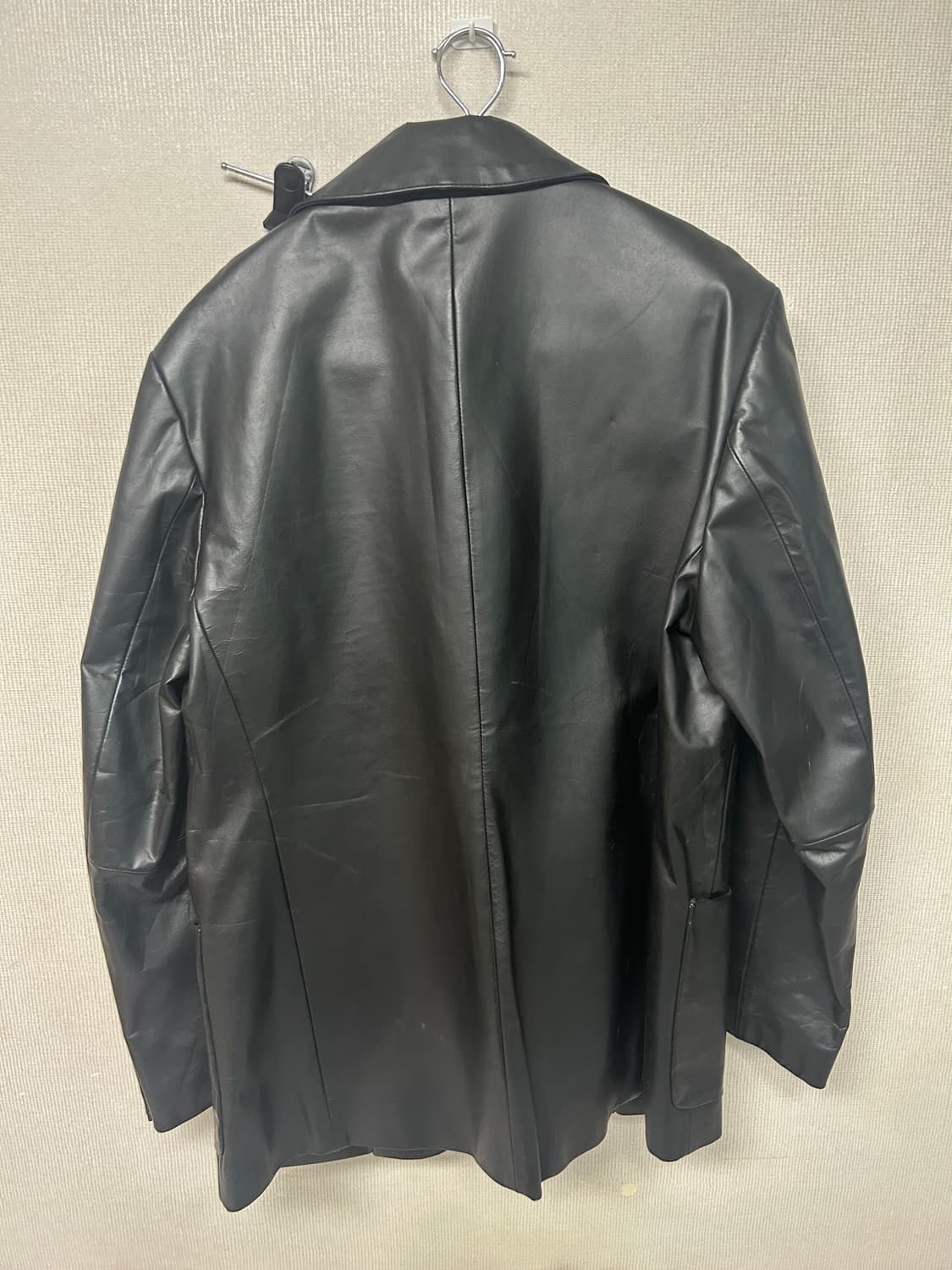 올드갭 레더 블레이저 s 상품이미지4