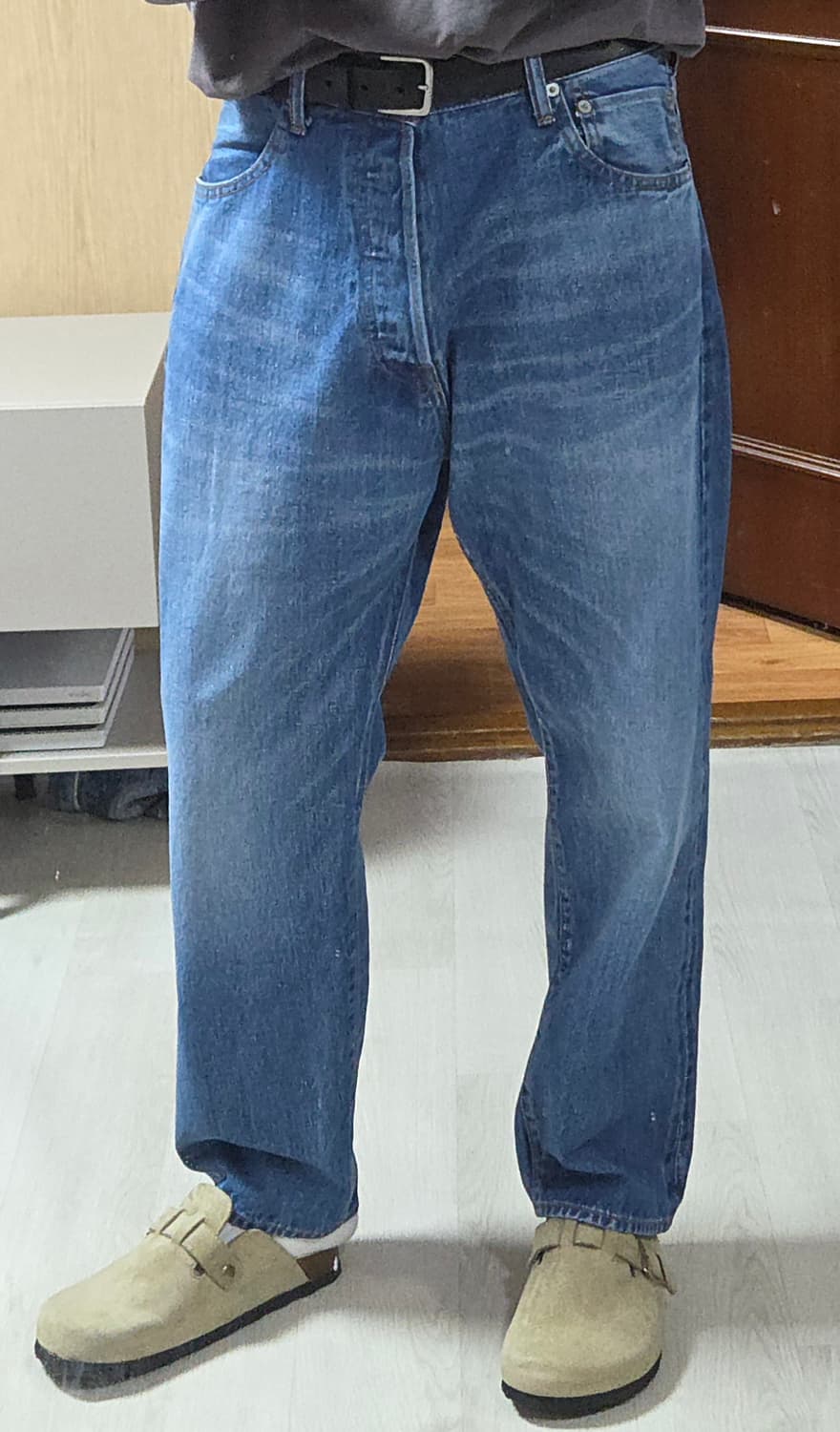 (착샷) 오디너리핏츠 루즈드 앵클 108 데님 청바지 상품이미지8