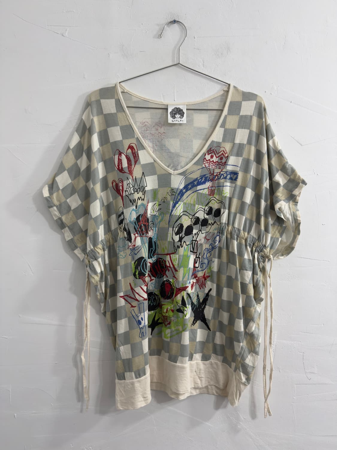 scolar punk printing top 상품이미지1