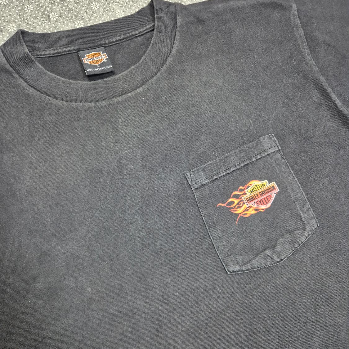 [L]00s US made 할리데이비슨 라플린 랠리 -928 상품이미지4