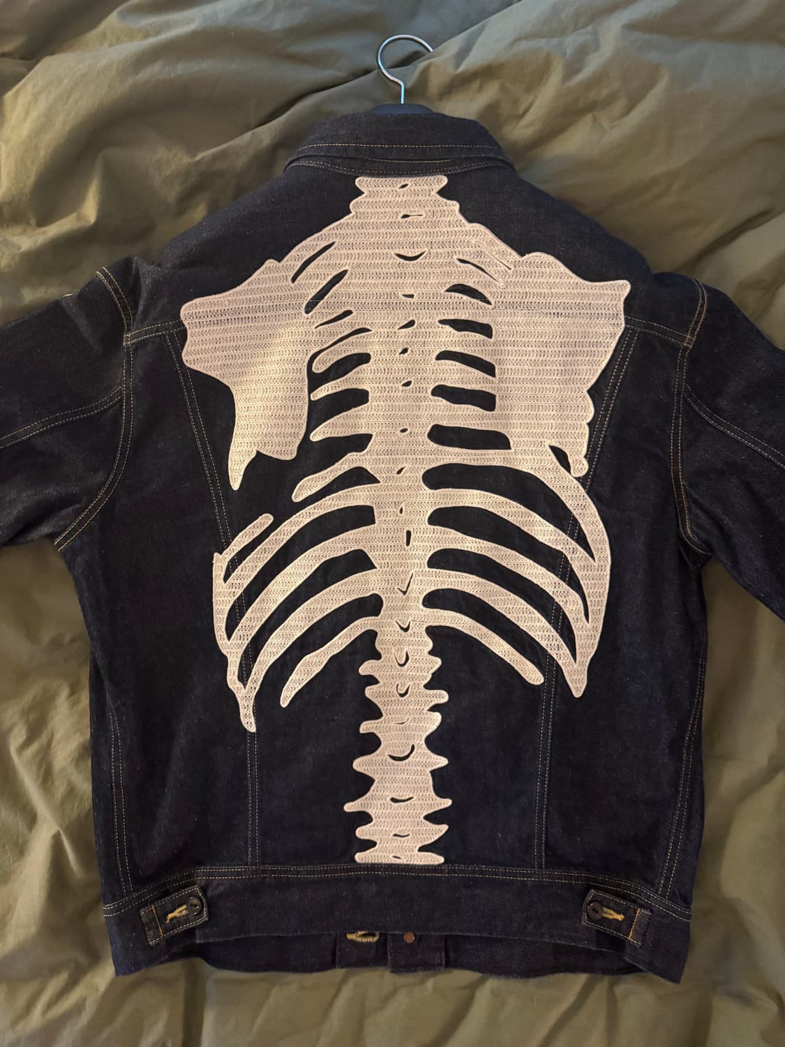 Kapital 11.5oz. Denim Bone Jacket Indigo 상품이미지2