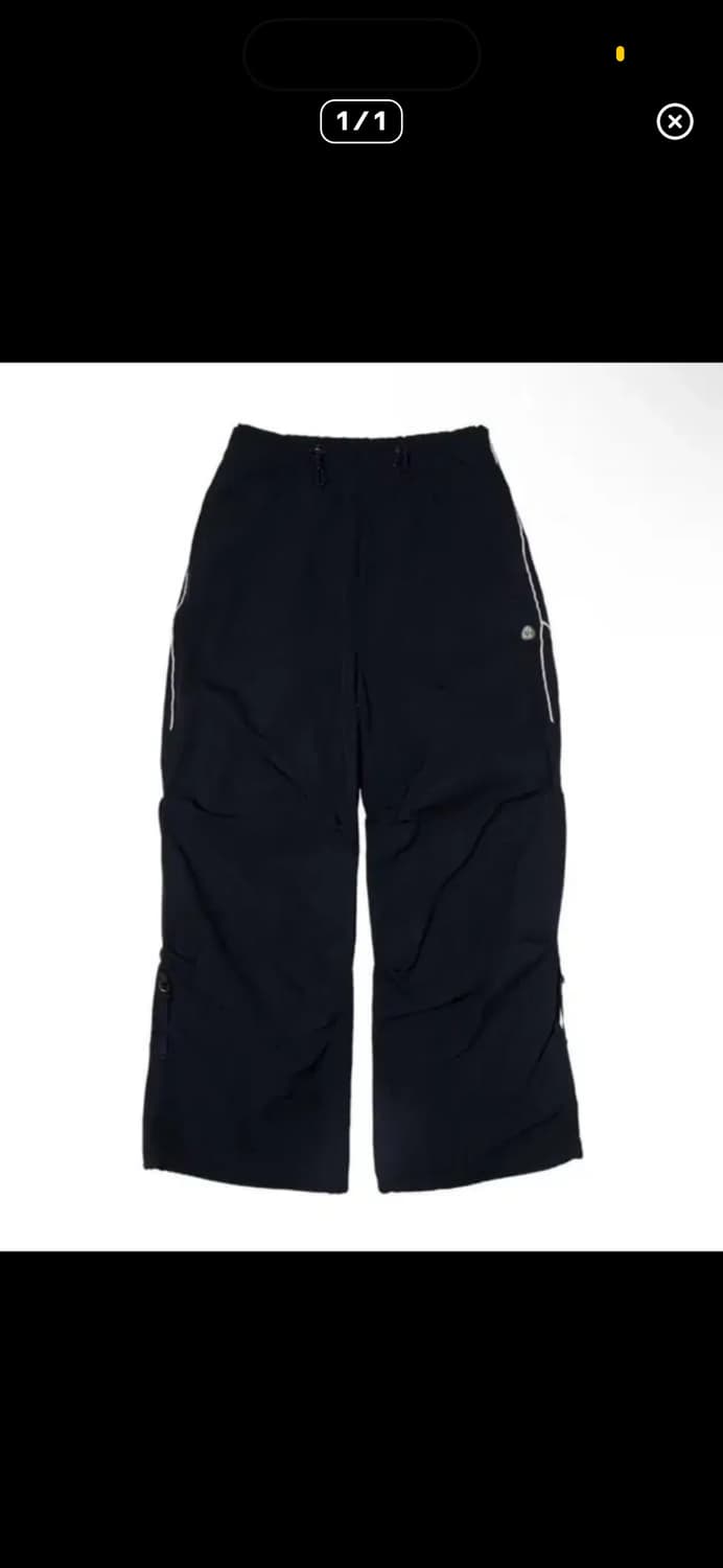 스마트어반유즈풀 코이세이오 스트랩팬츠 네이비 2 상품이미지1