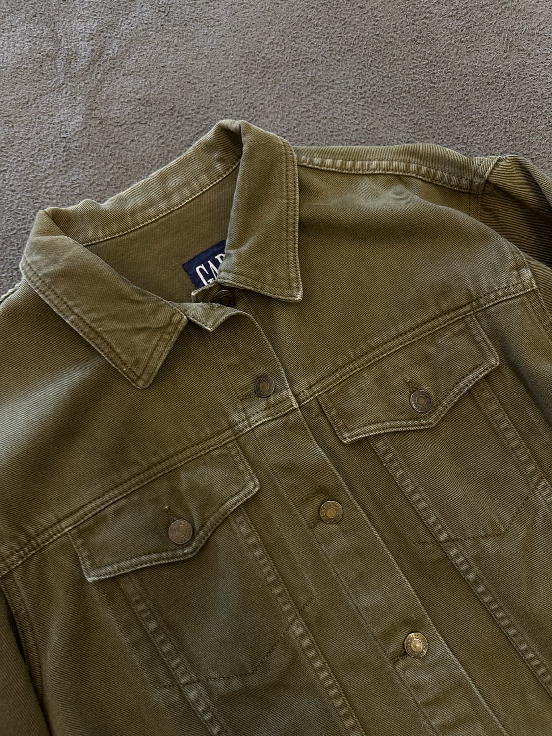 갭 빈티지 크롭 트러커 자켓 처분  상품이미지4