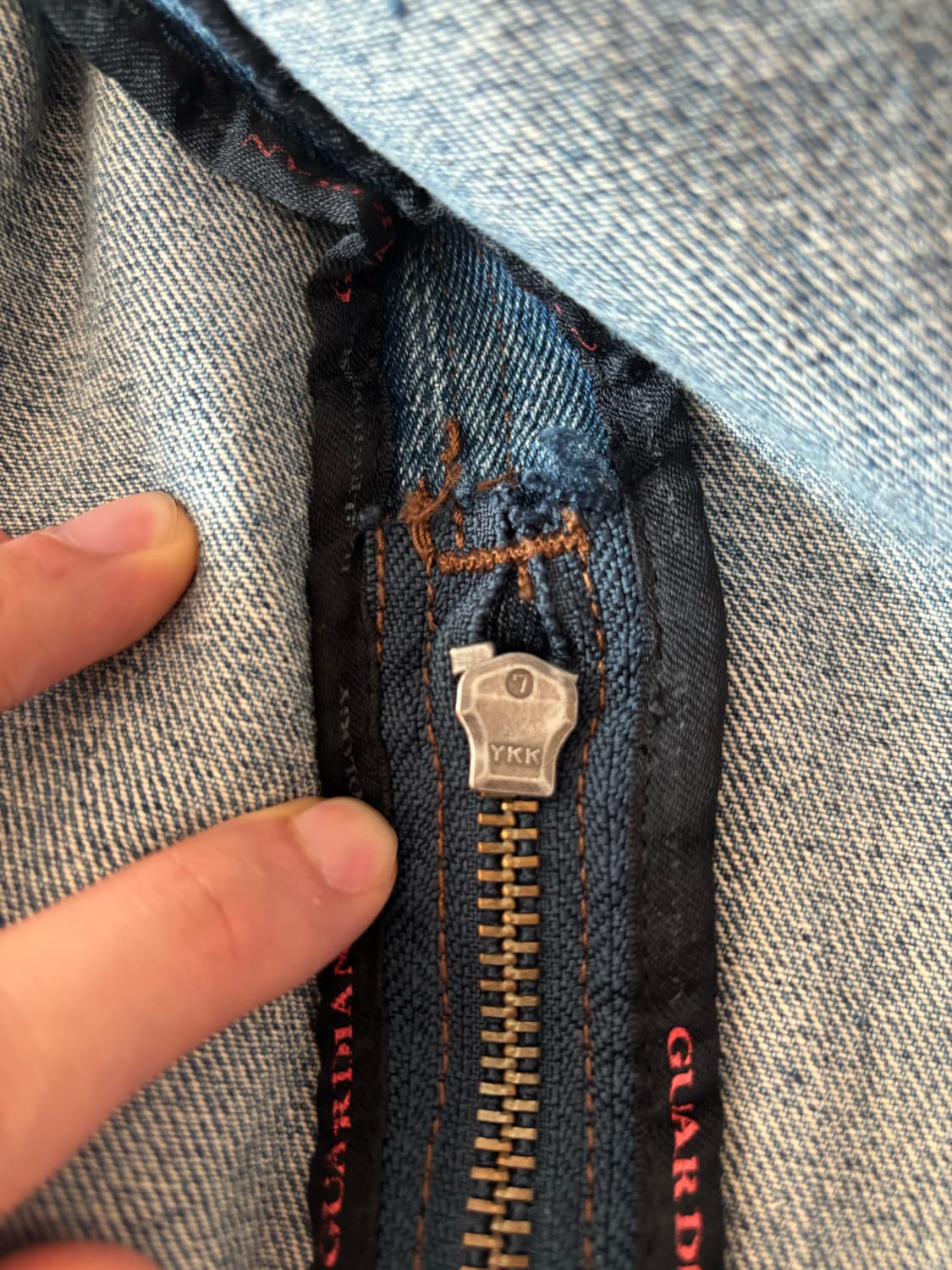 할리데이비슨 빅로고 청자켓 xl 상품이미지5