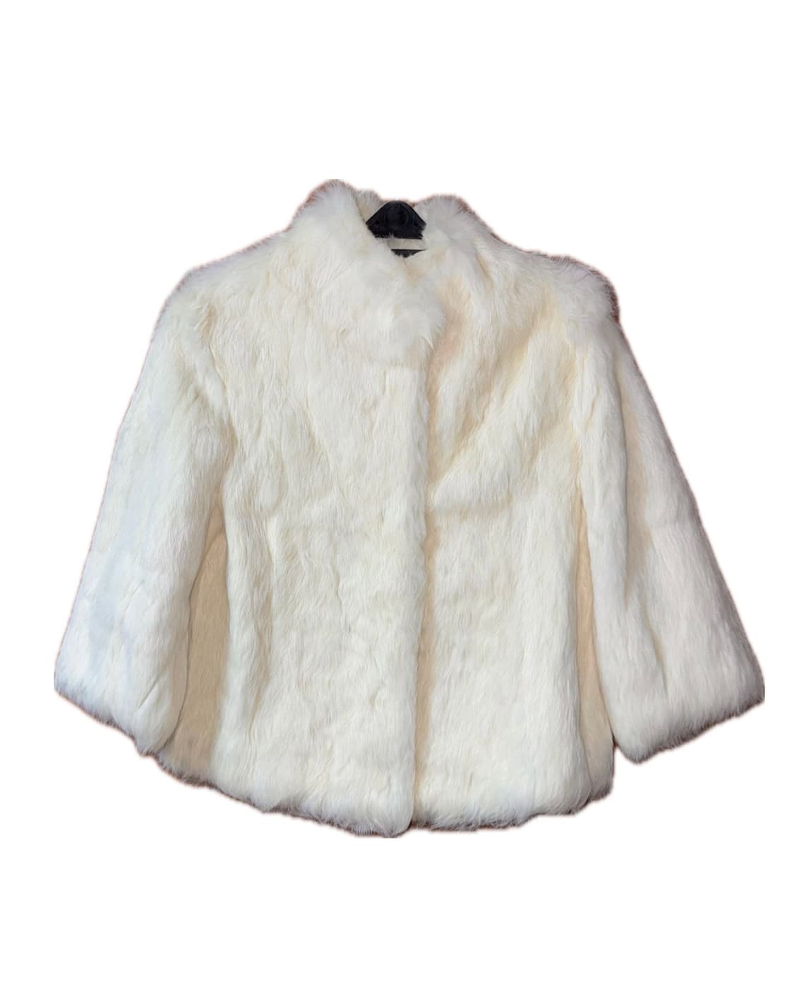 빈티지 아이보리 퍼 자켓 상품이미지1