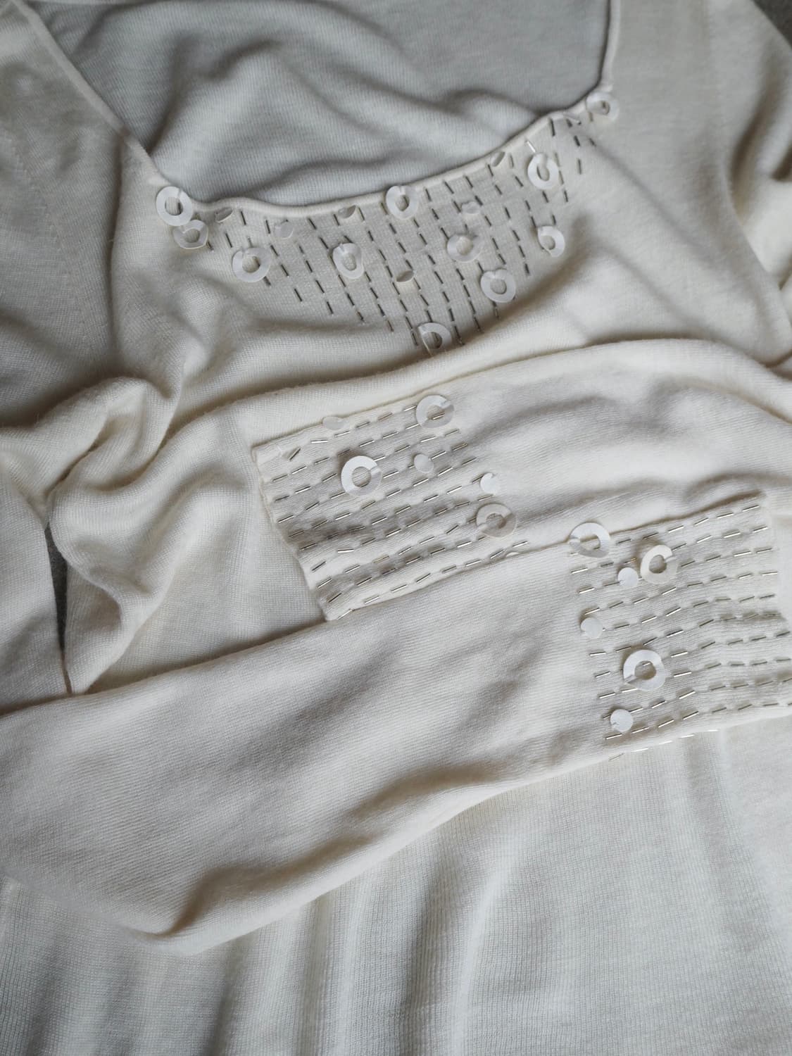 karl lagerfeld beads detail knit  상품이미지1
