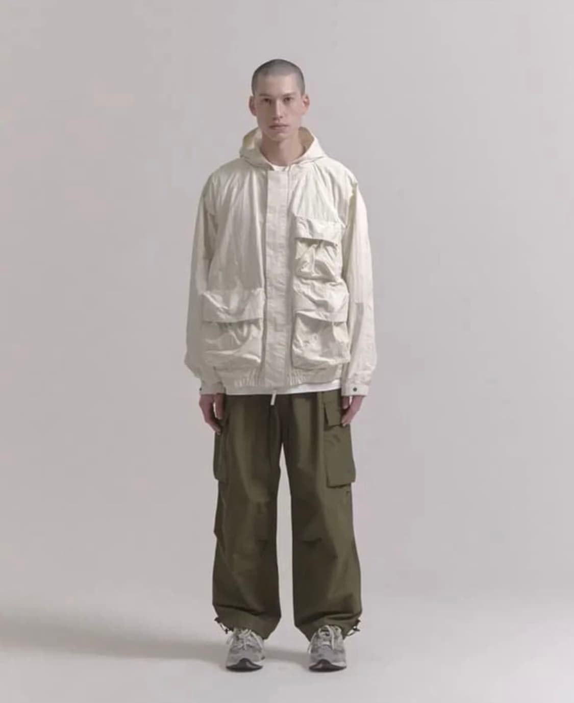 모이프 나일론 시모파카 후드 자켓 상품이미지3