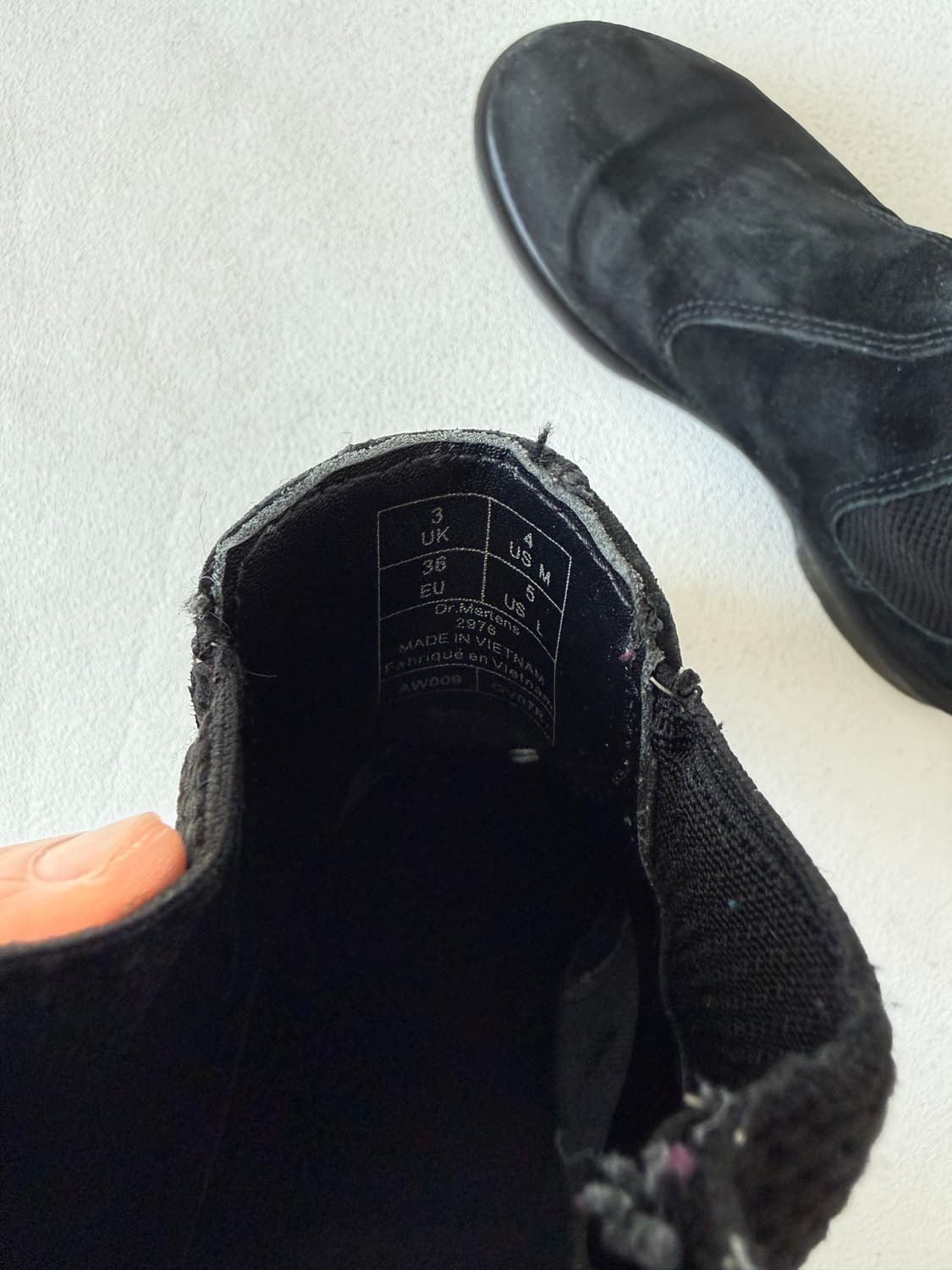 [UK3]닥터마틴(Dr.Martin) 스웨이드 첼시부츠 상품이미지8