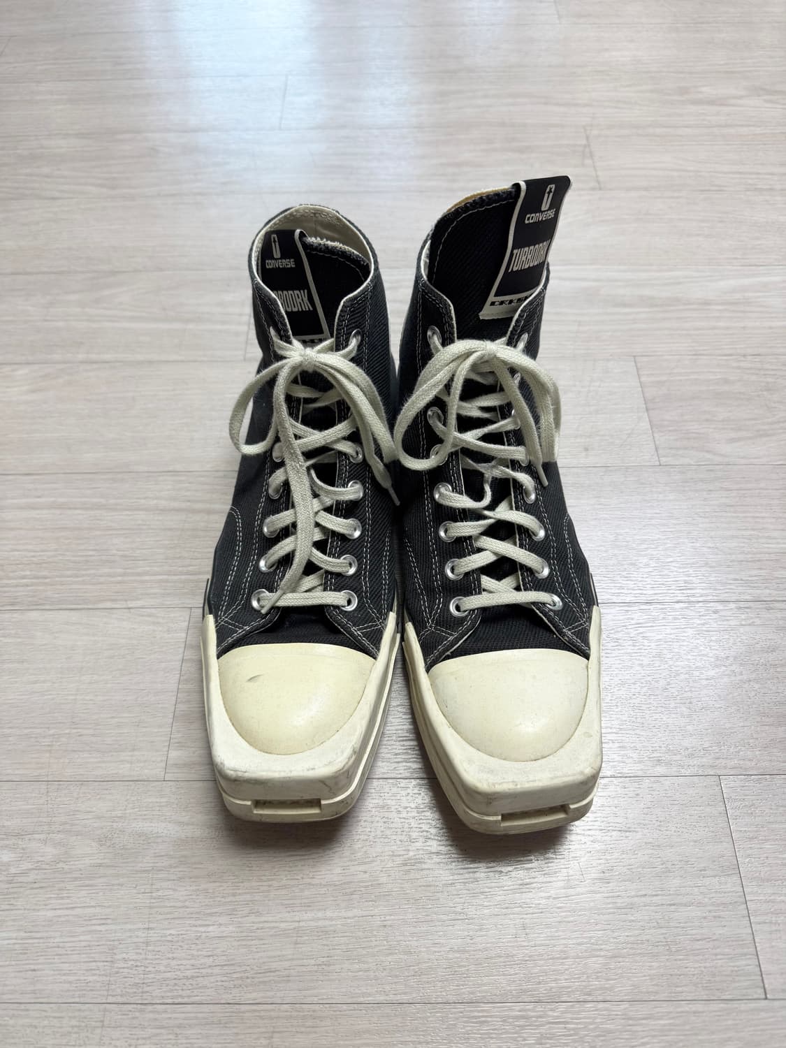 릭오웬스 다크쉐도우 컨버스 터보다크 척70하이 295 상품이미지1