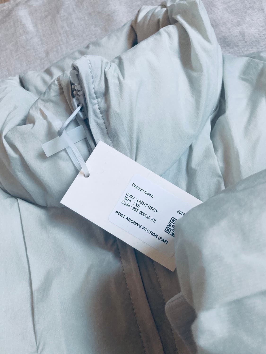 급처 새상품)포스트아카이브팩션 8.0 코쿤다운 파프패딩 상품이미지9