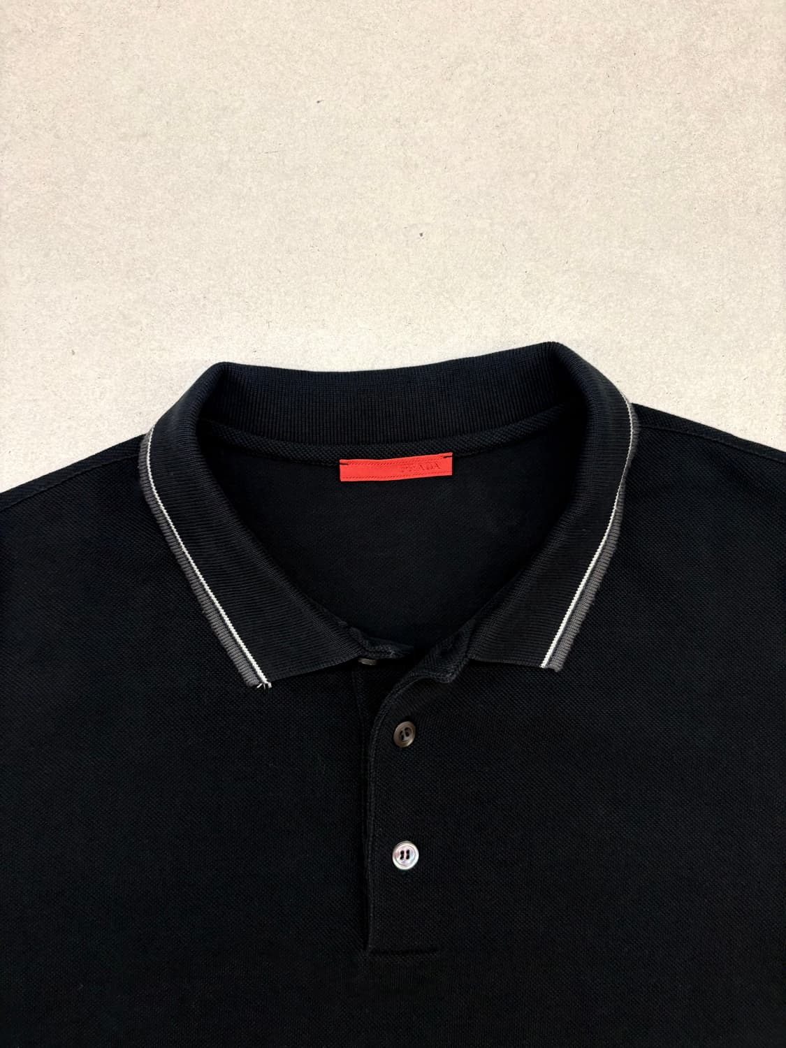 프라다 스포츠 코튼 카라티 상품이미지4