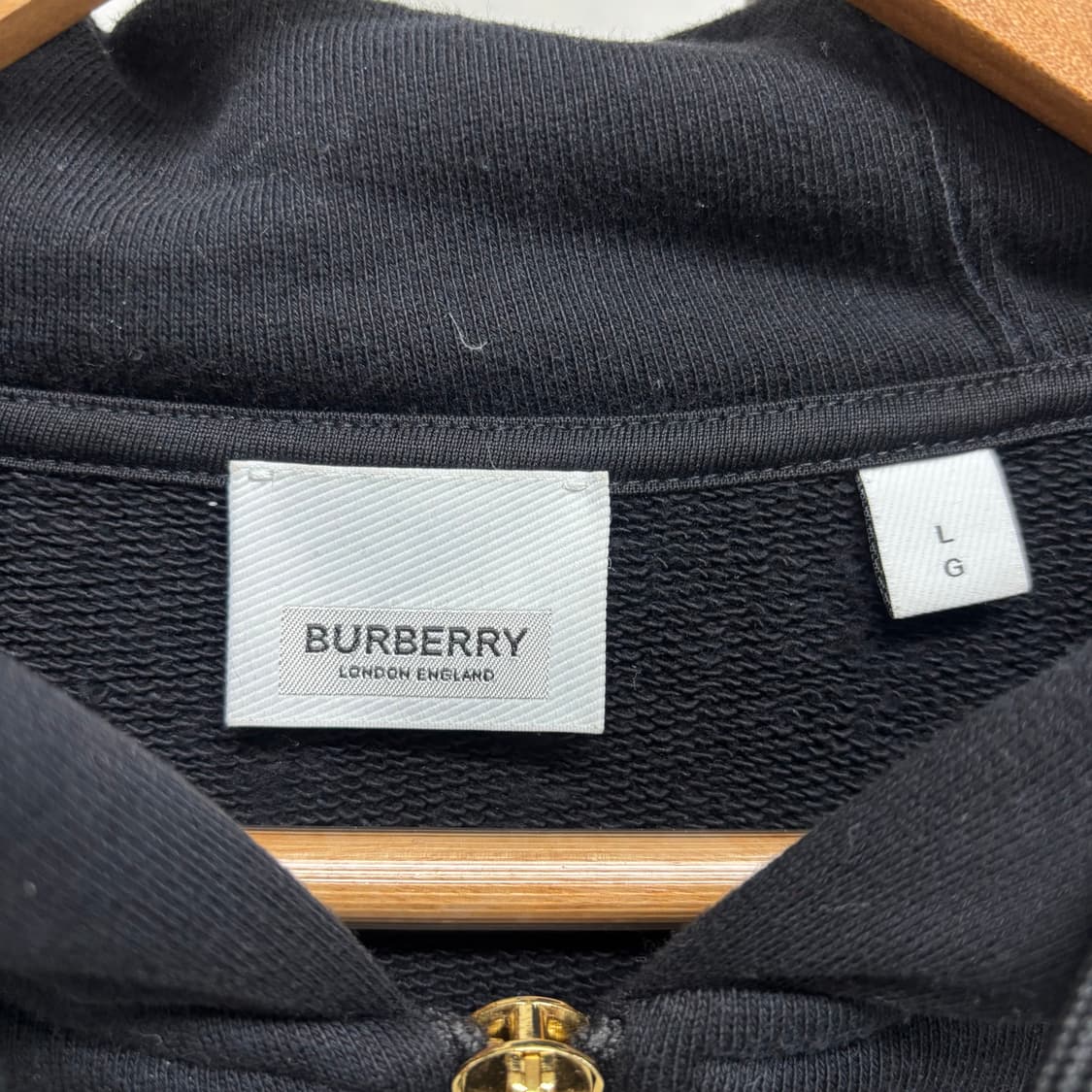 [L]버버리 체크 후드집업 상품이미지2