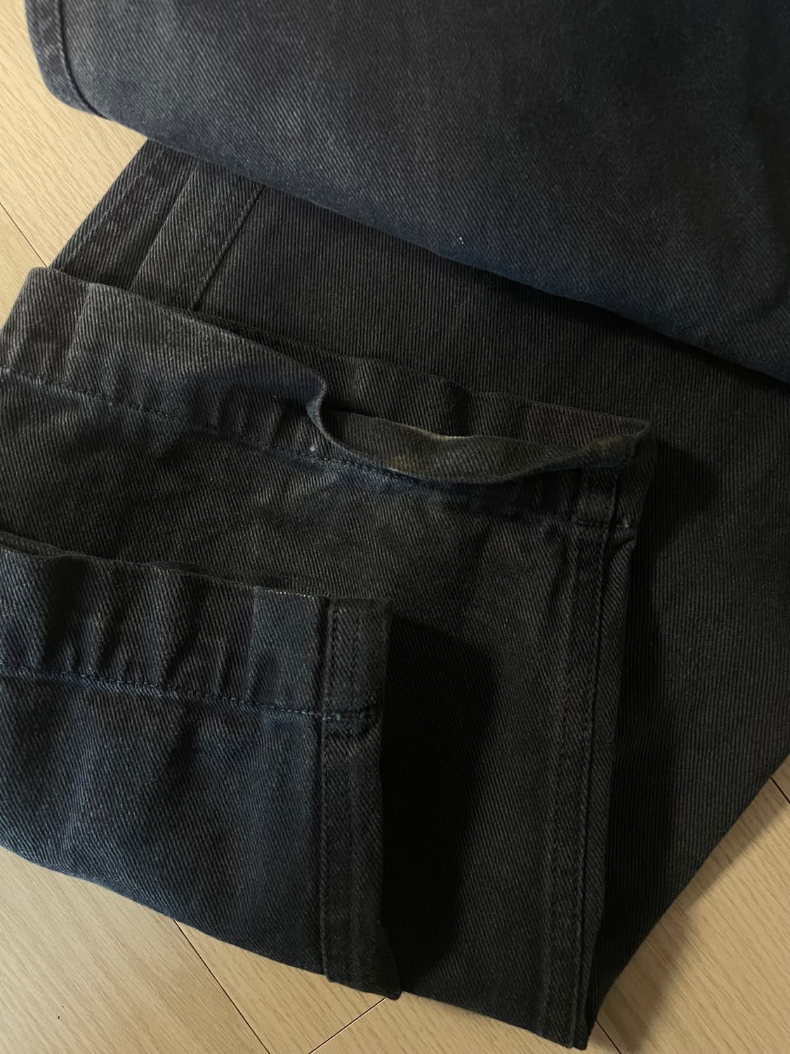 디스이즈네버댓 오버다이드 팬츠 워시드 네이비 (M) 상품이미지10