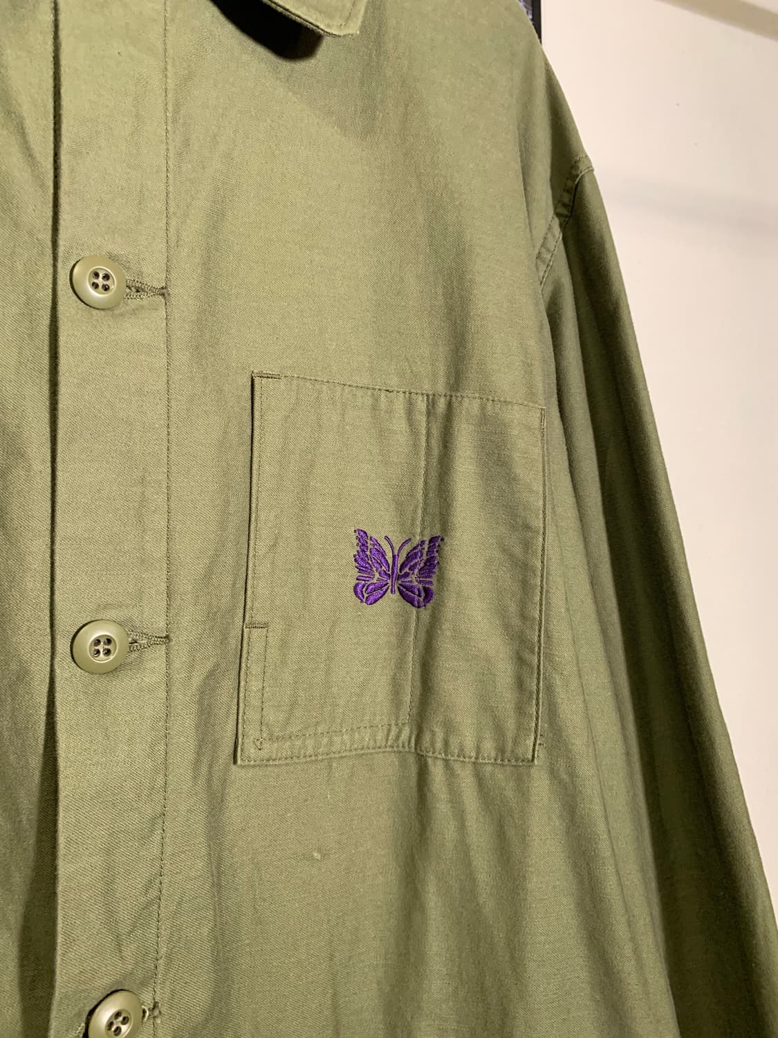 니들스 커버올 자켓 올리브 상품이미지2