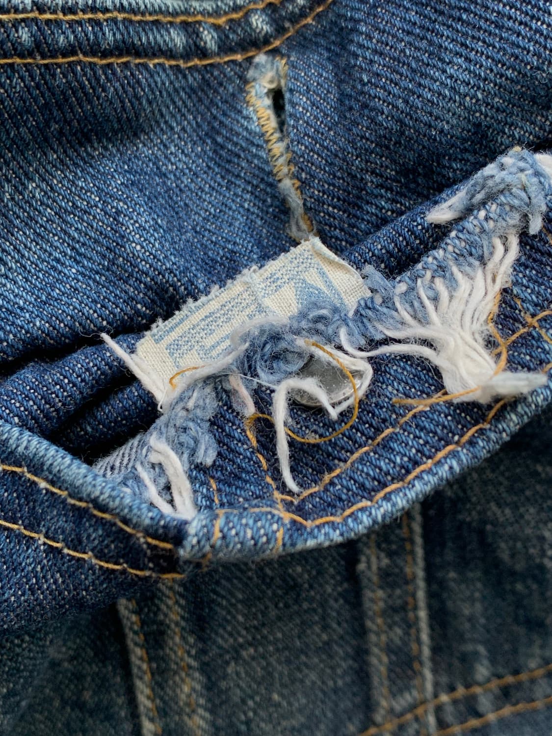 1970s 리 라이더스 스톰라이더 101-LJ 데님 트러커 자켓 상품이미지4