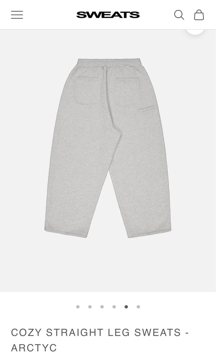 Sweats Collective 바지 M (Arctic / 1회착) 상품이미지1