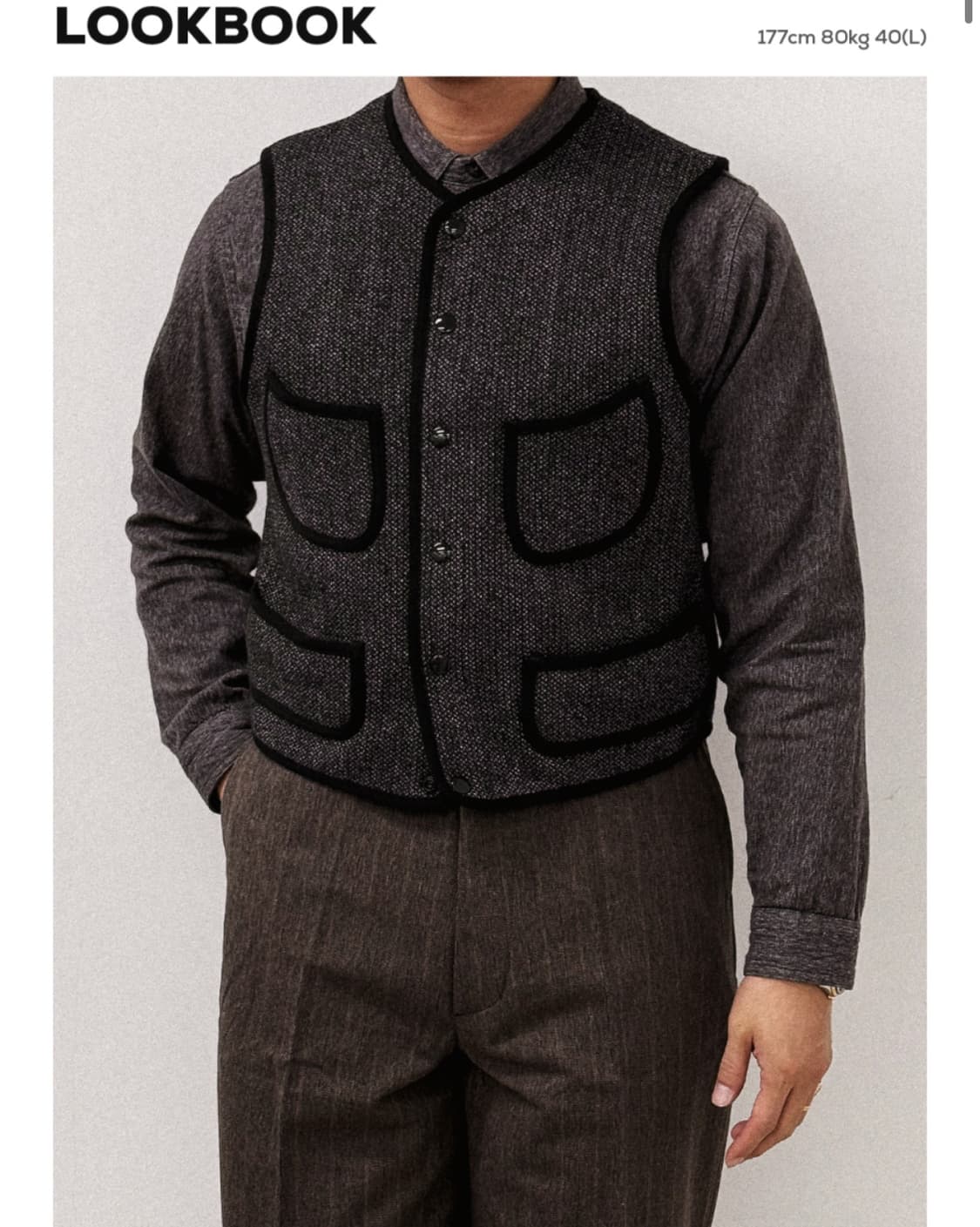 lot.324 브라운스 비치 얼리 베스트 40(L) 상품이미지9