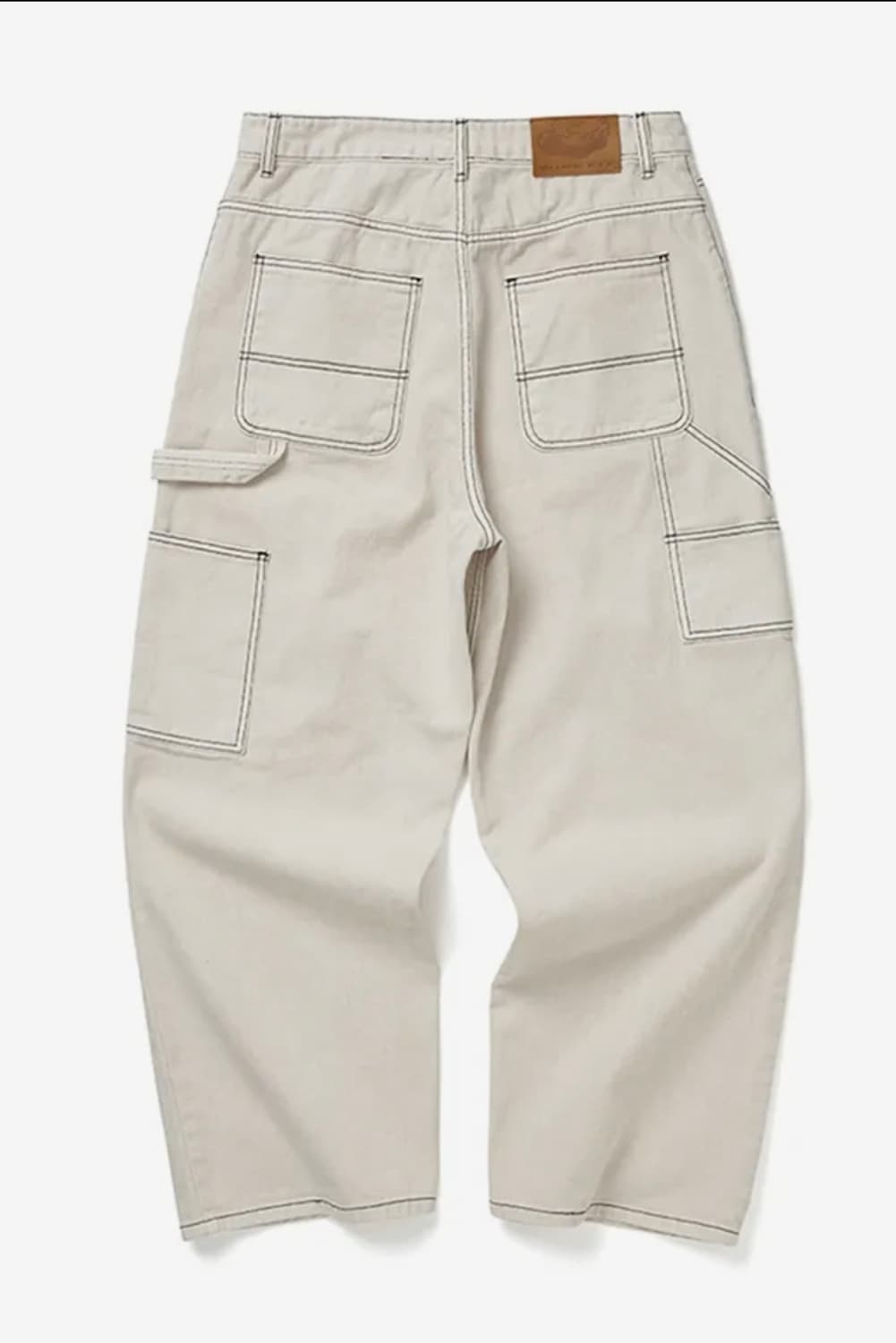 위캔더스 DRAGGY WORK PANTS (IVORY) 상품이미지3