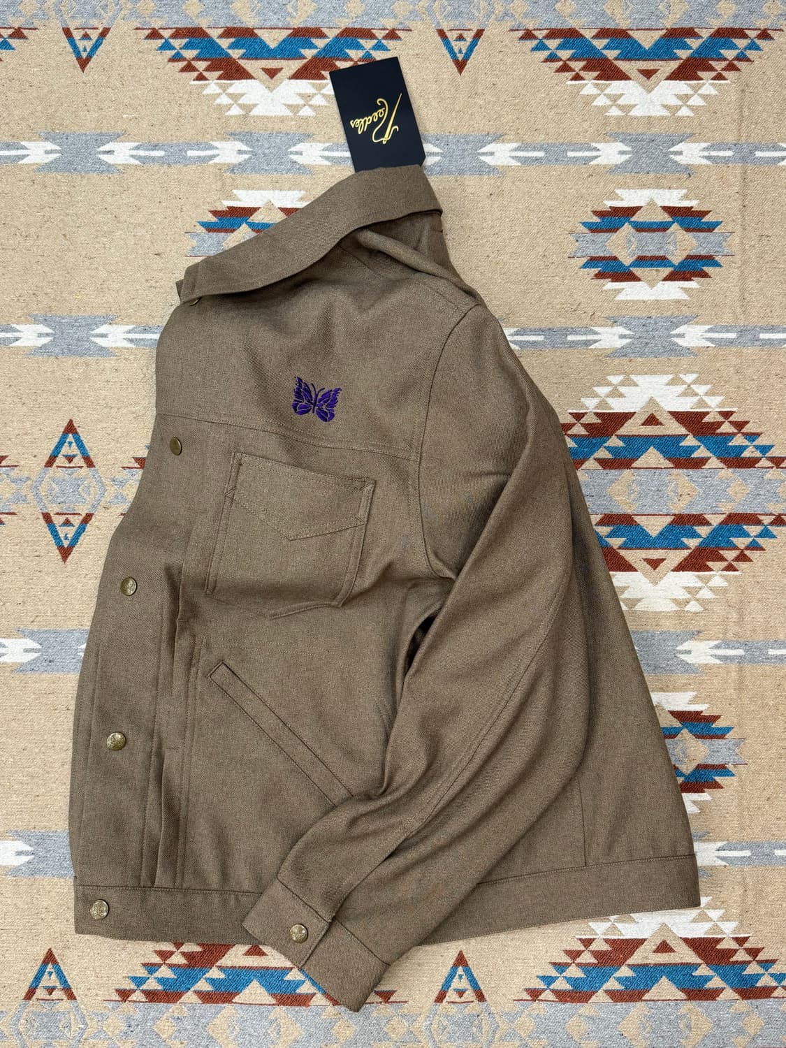 [M] 니들스 페니진 자켓 브라운 25FW 상품이미지6