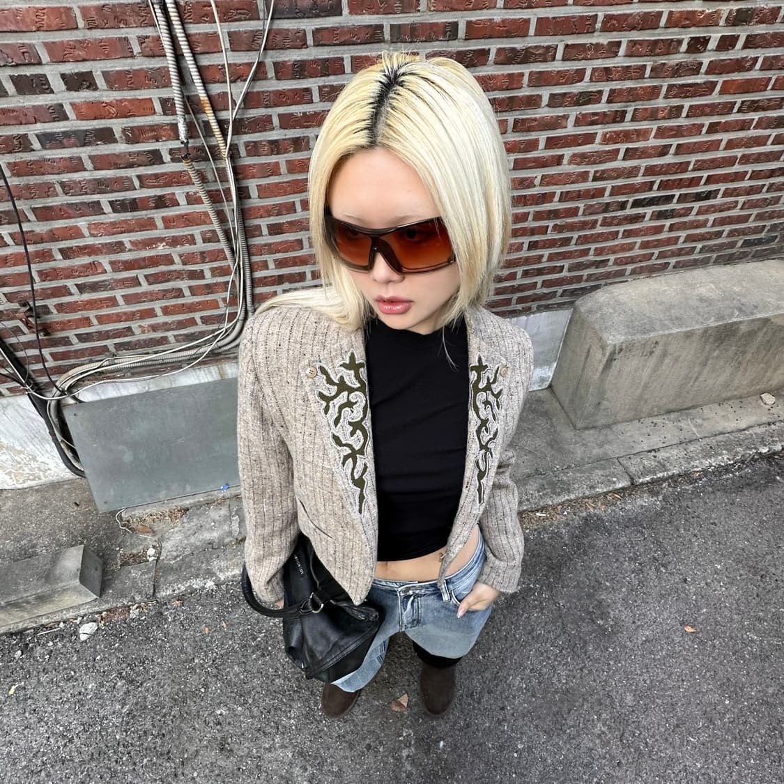 00s 겐조 크롭 블레이저 자켓 상품이미지4