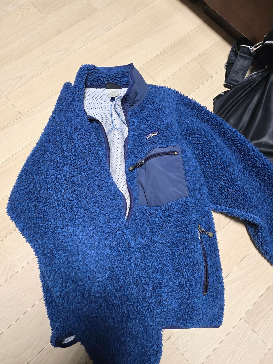 파타고니아 딥파일 블루 L 상품이미지3