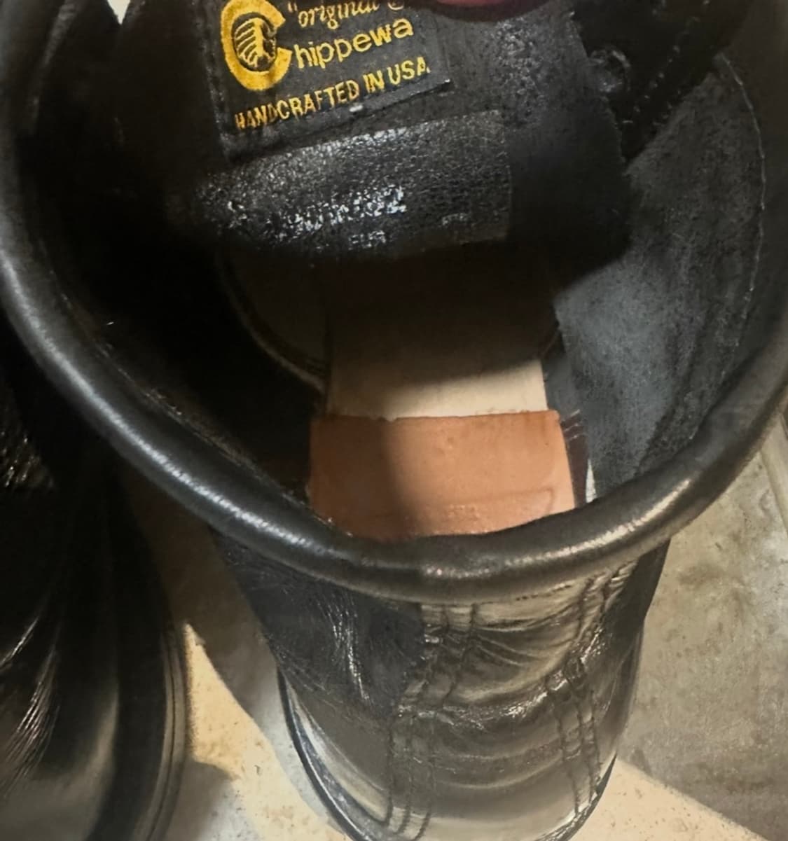 치페와 6인치 클래식 서비스 블랙 9.5D 26.7jp 상품이미지2