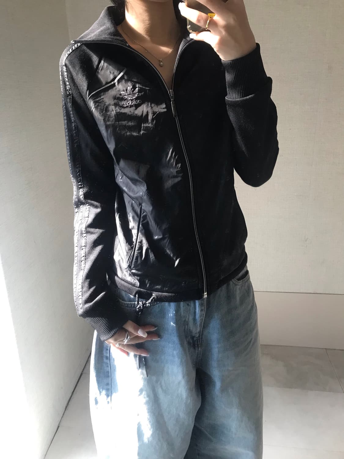 아디다스 블랙 실버 져지 상품이미지2