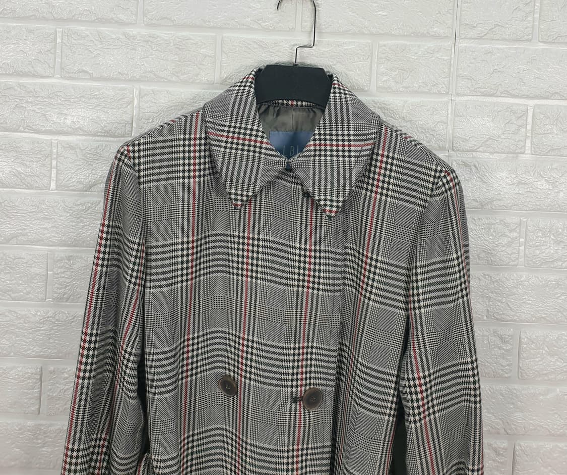 [55]LBL 체크 트렌치 코트(새상품) 상품이미지3