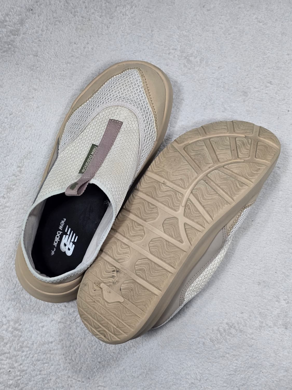 뉴발란스 CRV-T 뮬 스니커즈 베이지 280 상품이미지4