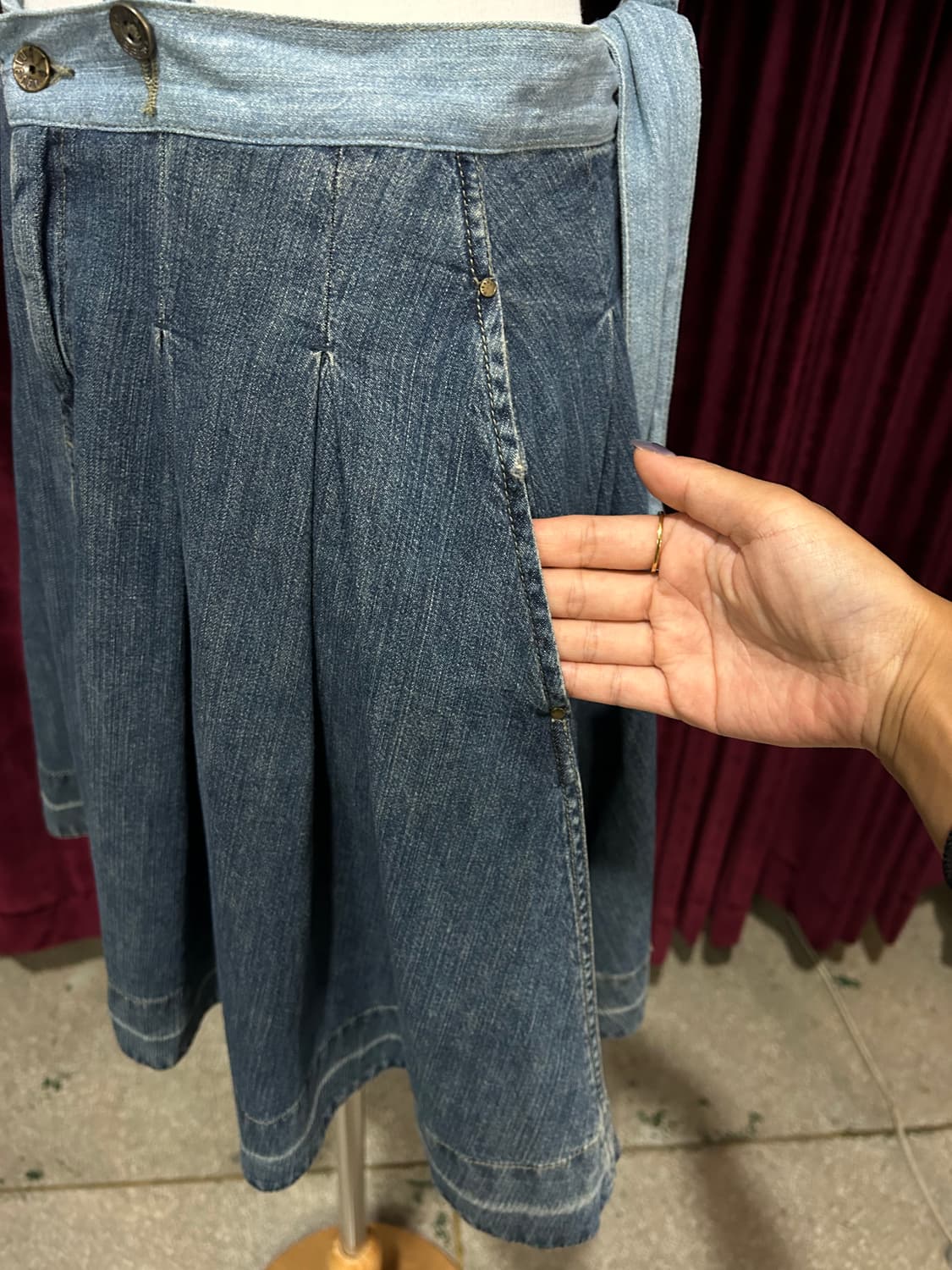 DIESEL suspender skirt 상품이미지5