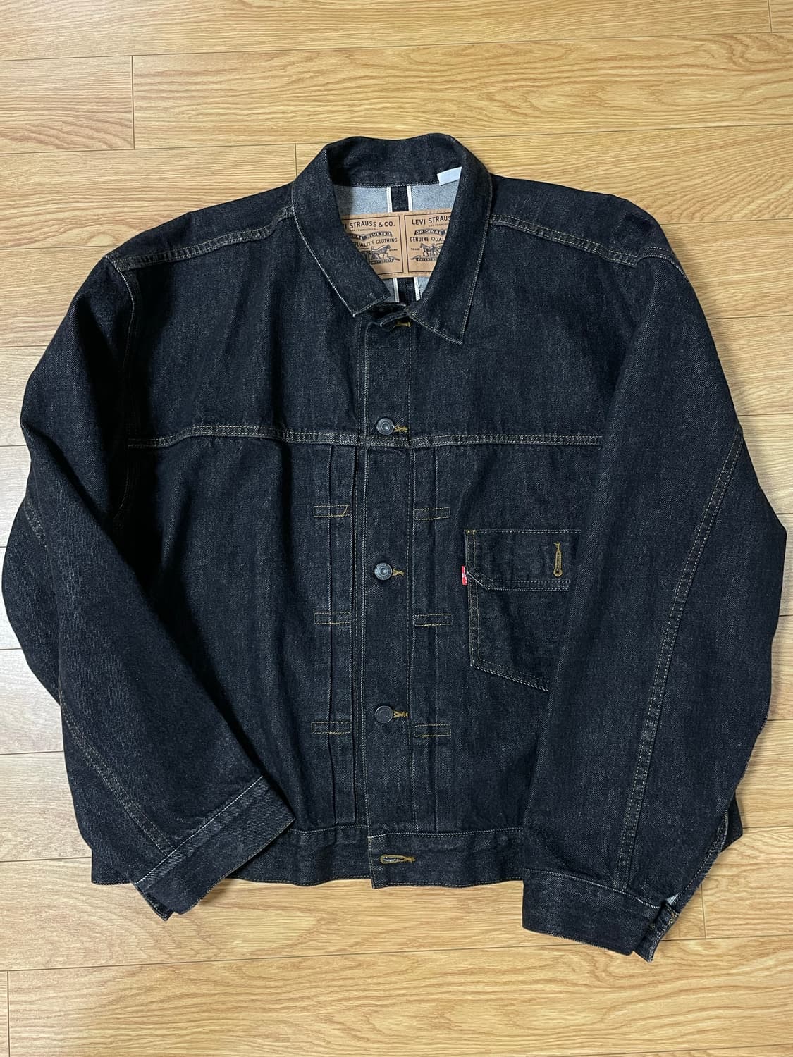 Levi’s x Beams 데님 자켓 L 판매합니다 상품이미지1