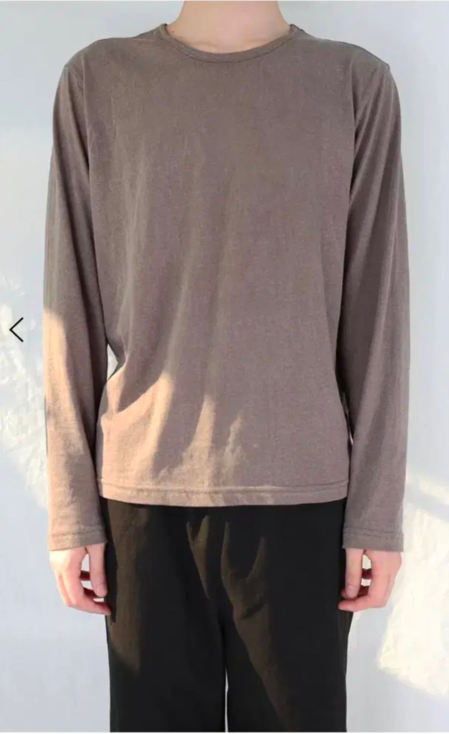 Les 레스 롱슬리브 브라운 1사이즈 팝니다. 상품이미지1