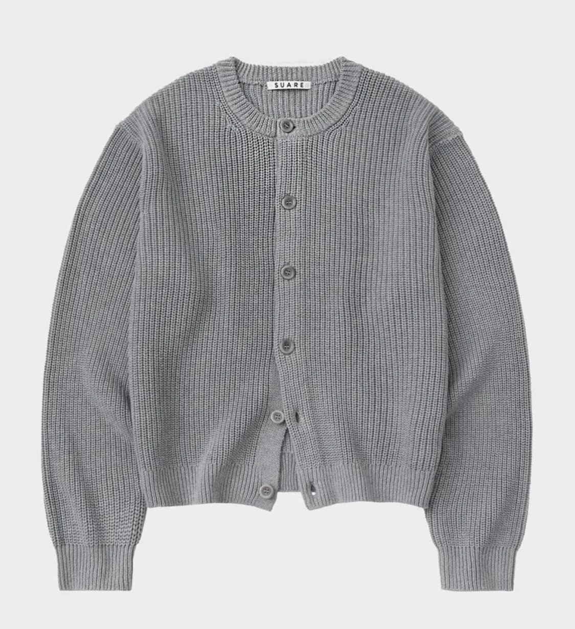 수아레 삭형 니트 가디건 상품이미지1