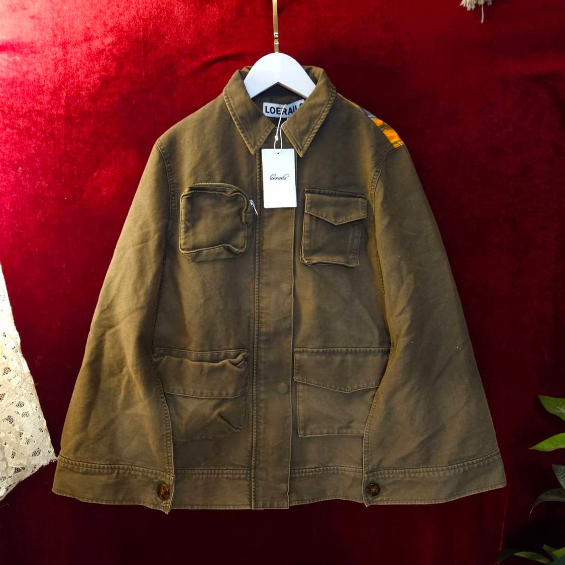 (새상품) 로레일즈 24safari cape 자켓
Free size 상품이미지2