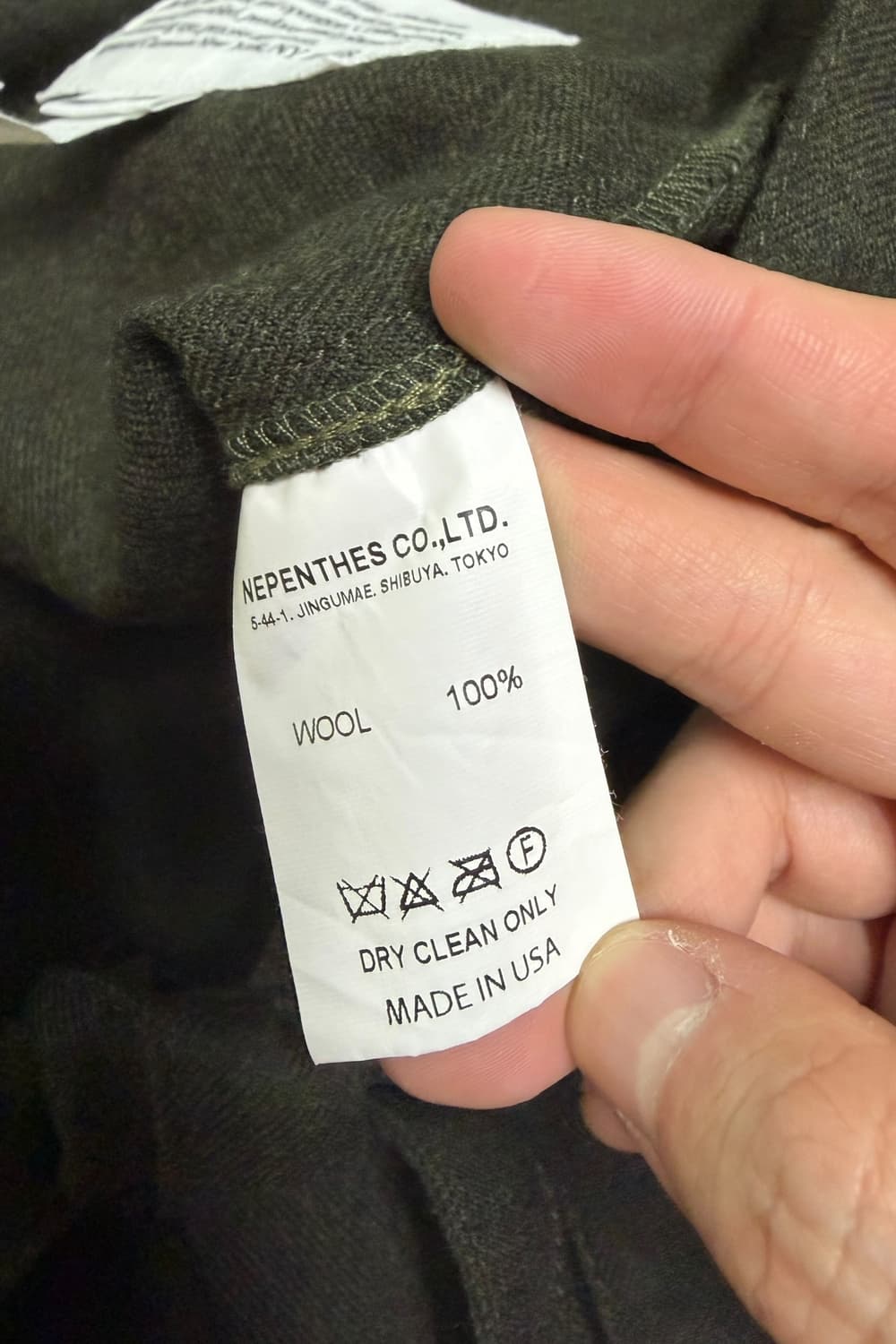 엔지니어드가먼츠 레이어드 유틸리티 울 랩 스커트 상품이미지10