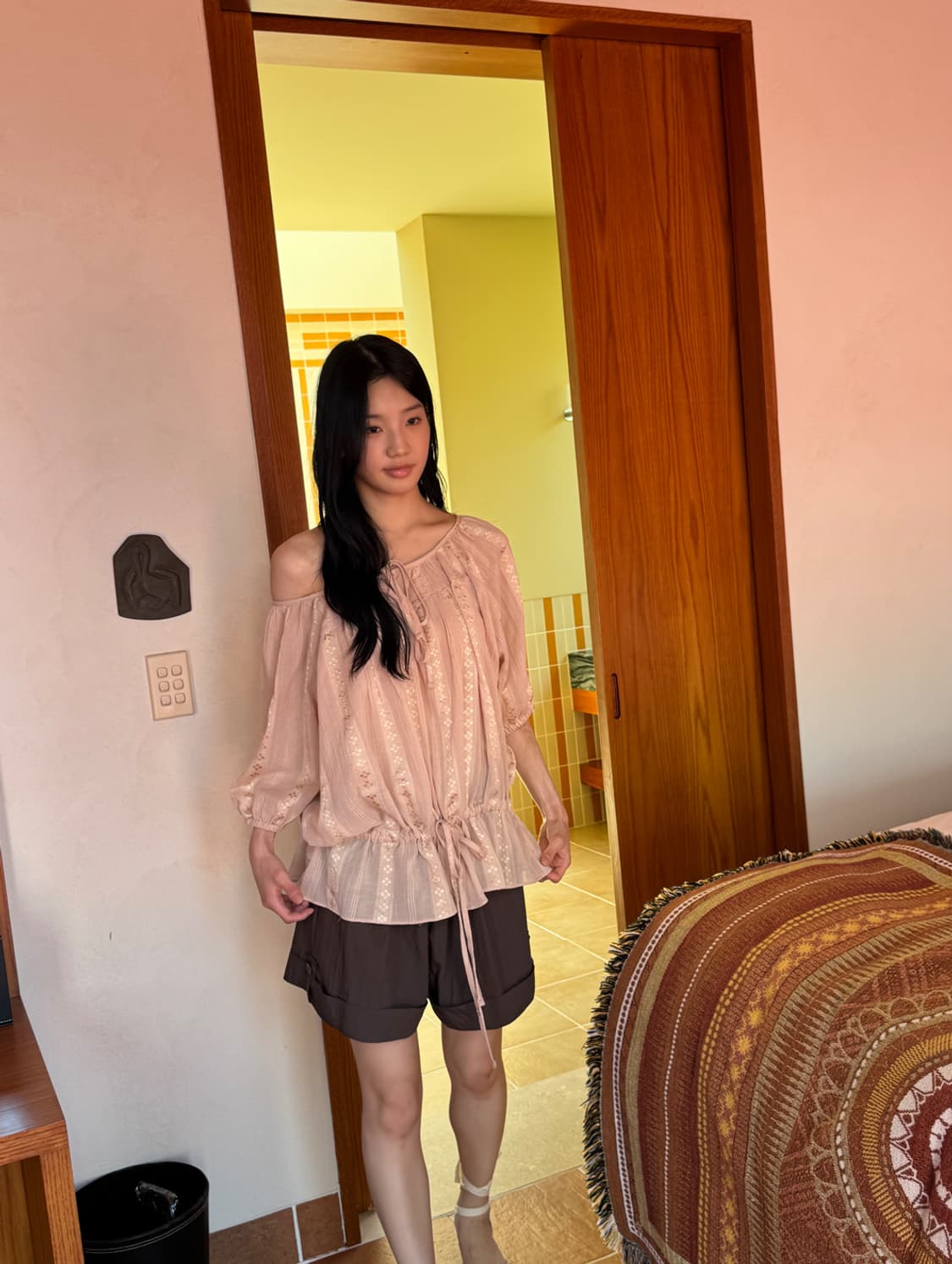 인앤양인하모니 시에스타 블라우스 블러쉬 상품이미지1