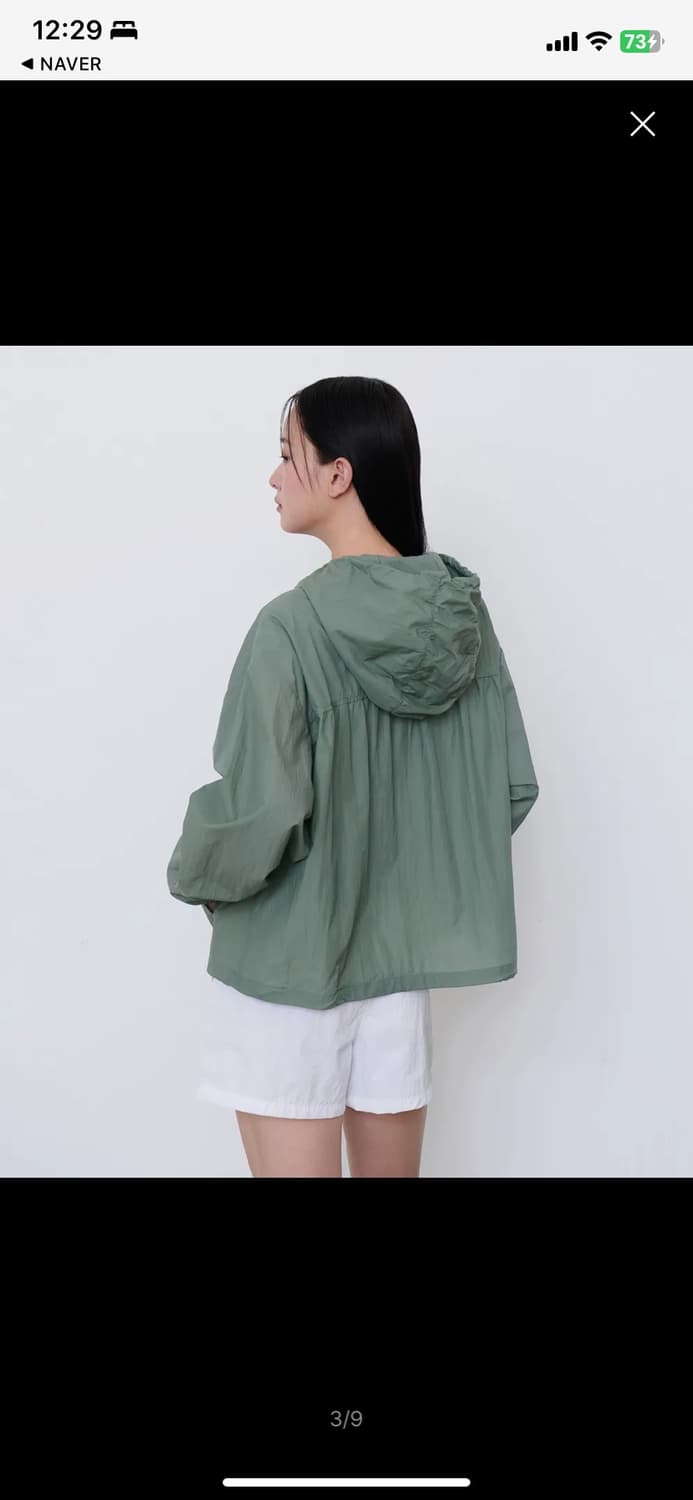 무신사 스탠다드 우먼즈 바람막이 윈드브레이커  상품이미지4