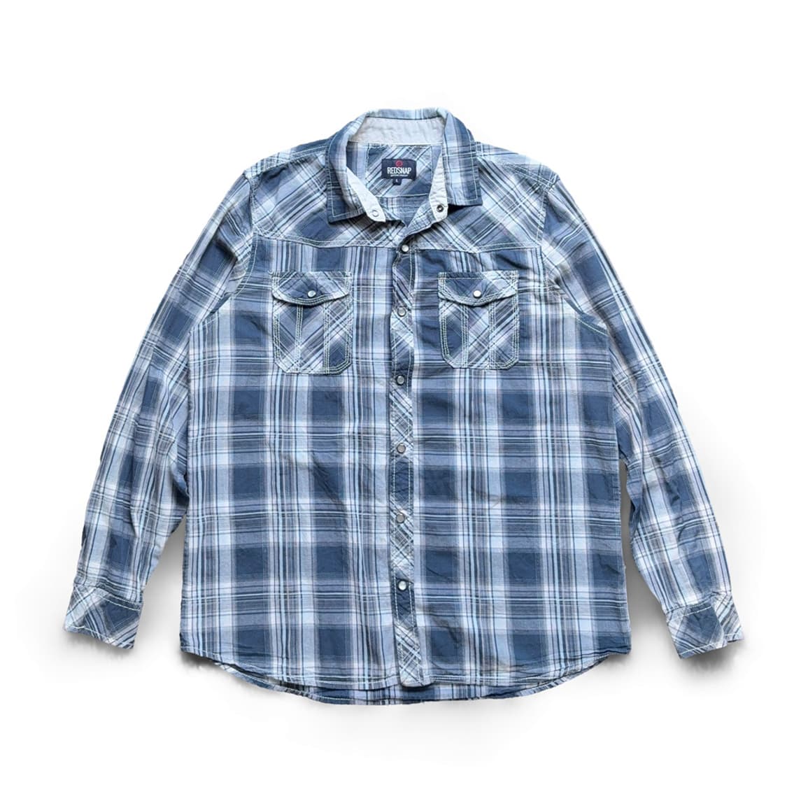 REDSNAP Western Check Shirt 상품이미지3