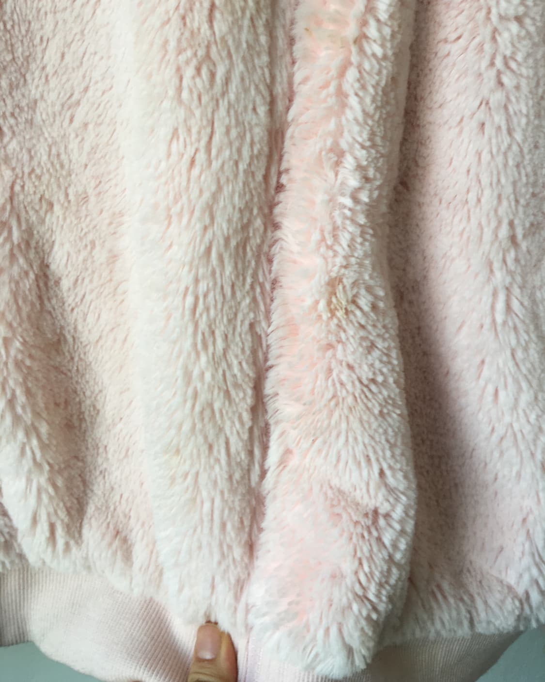 Rabbit ear hood fake fur zip up 상품이미지5