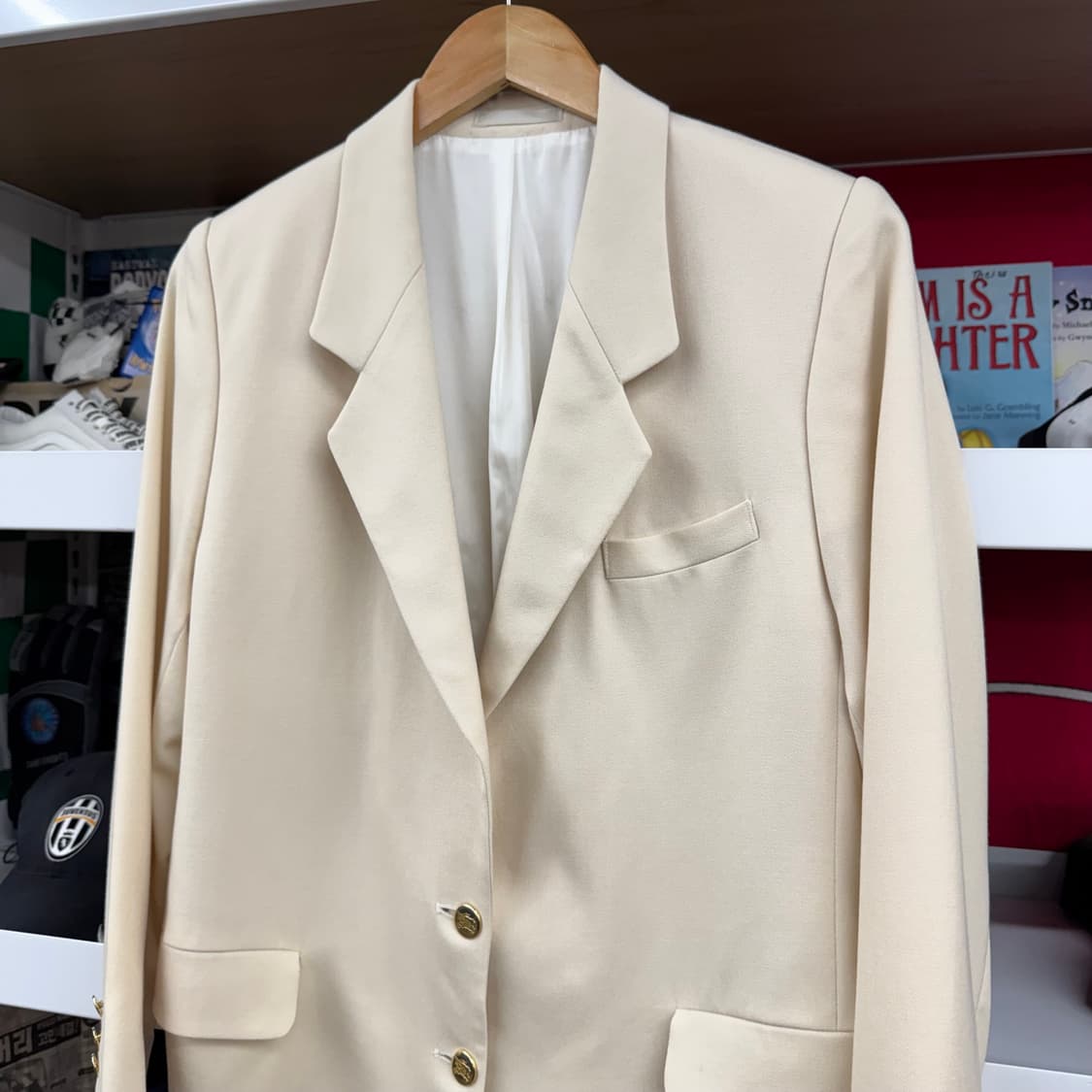 버버리 레이디 금장 블레이저 자켓 made in ENGLAND   상품이미지3