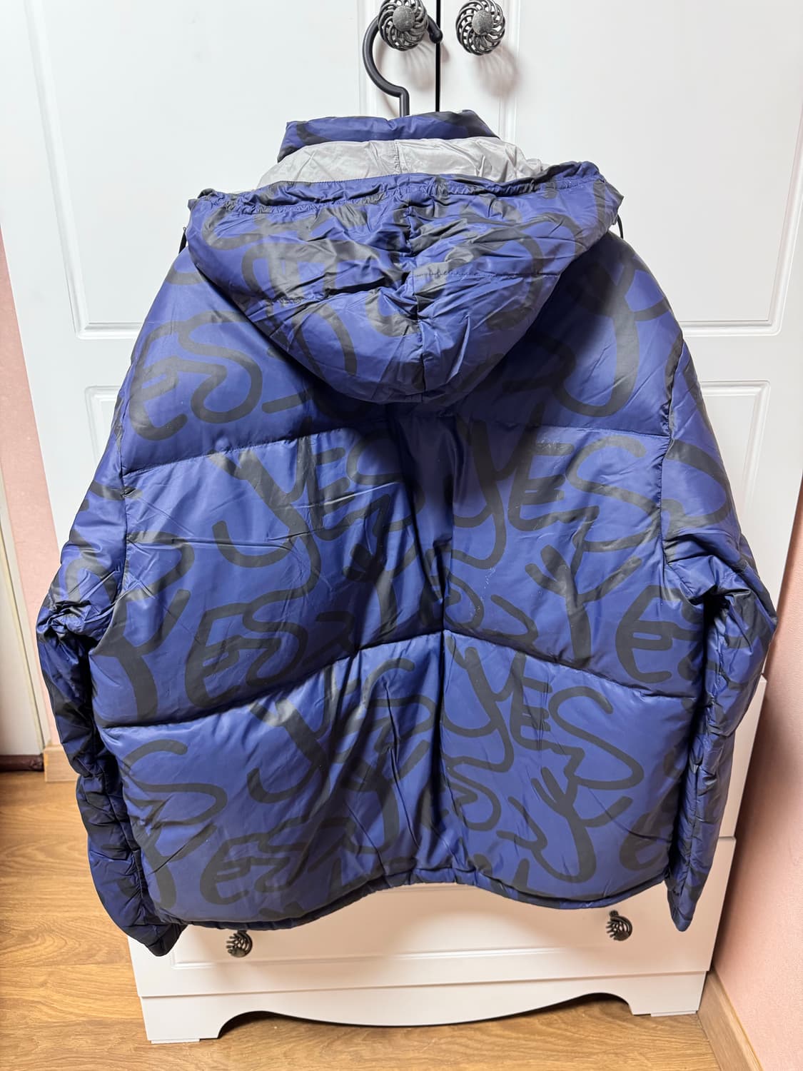 예스 아이씨 Hooded Down Jacket Navy 상품이미지2