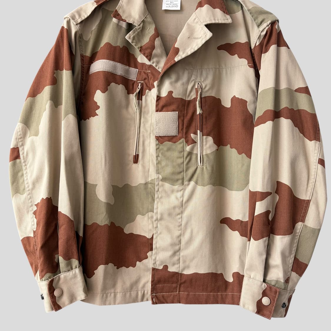 (96c)프랑스군 F-2 데저트 카모 필드자켓 상품이미지4