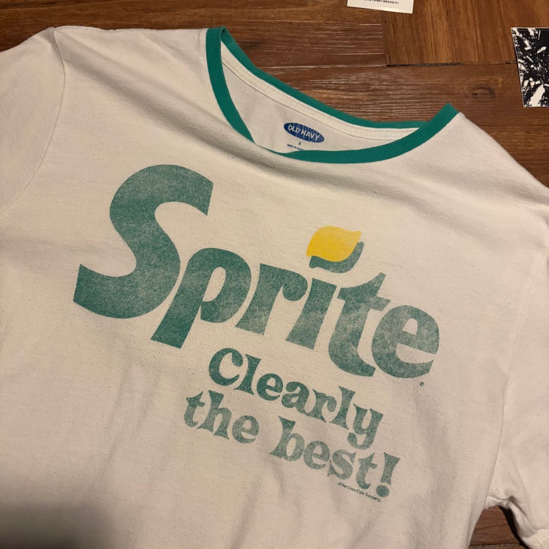 90s Vintage Sprite 프로모 링거 티셔츠 상품이미지2