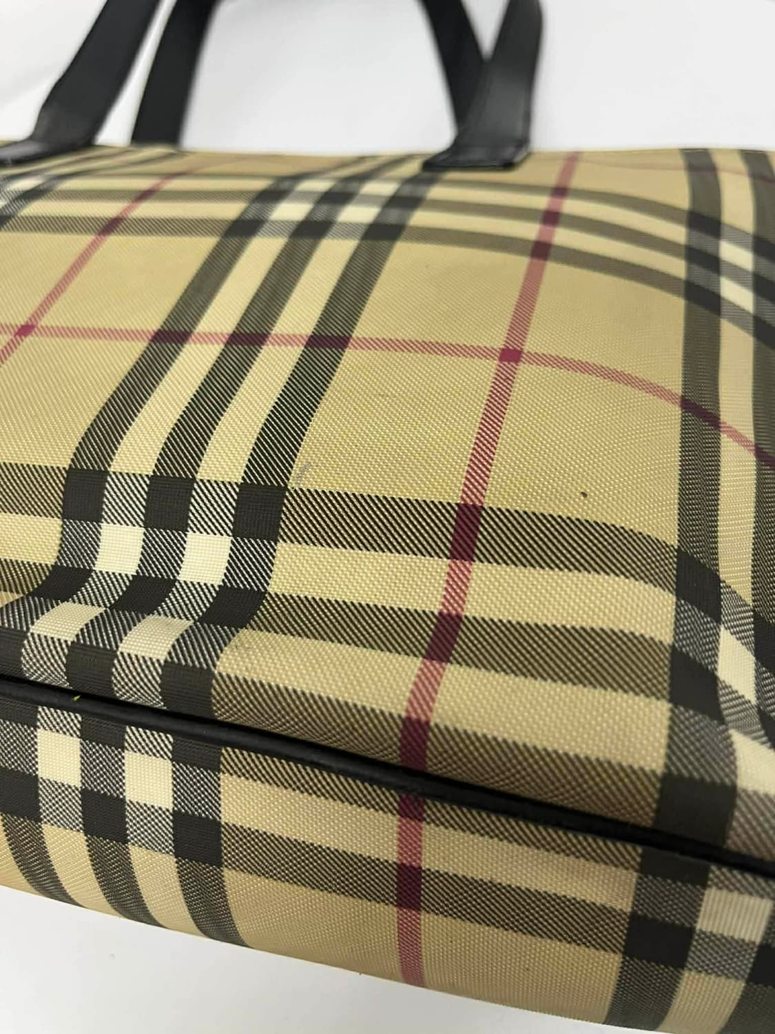 버버리 노바체크 빈티지 쇼퍼백 숄더 토트백 상품이미지8