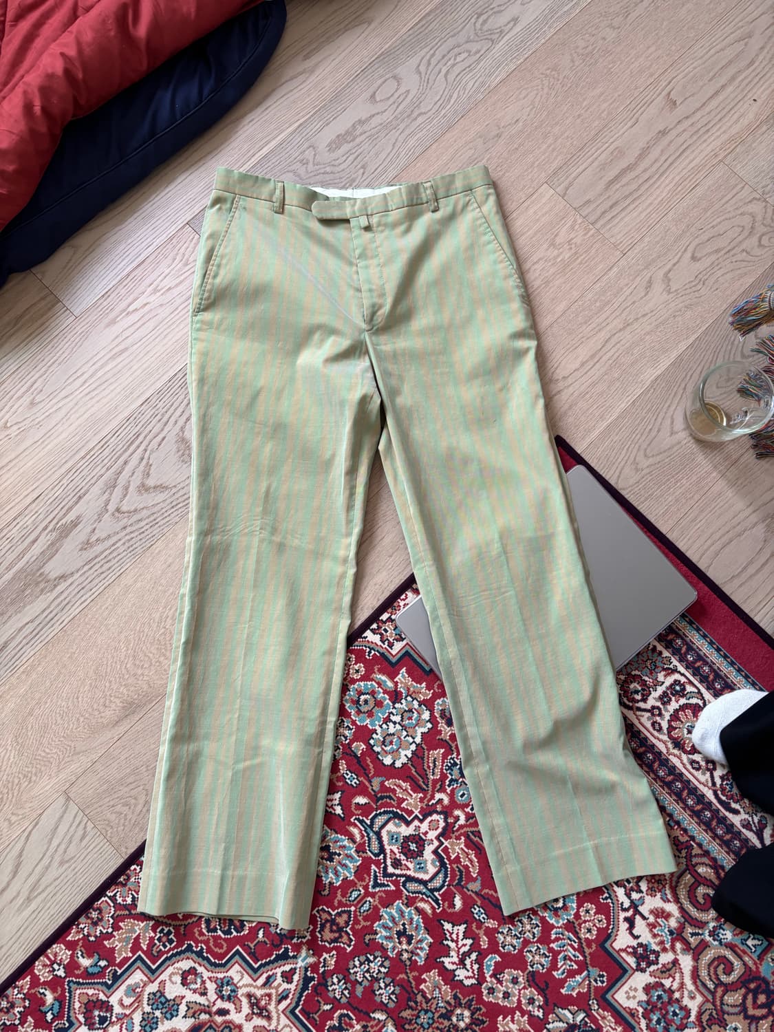 드리스 반 노튼 스트라이프 팬츠 46 상품이미지1