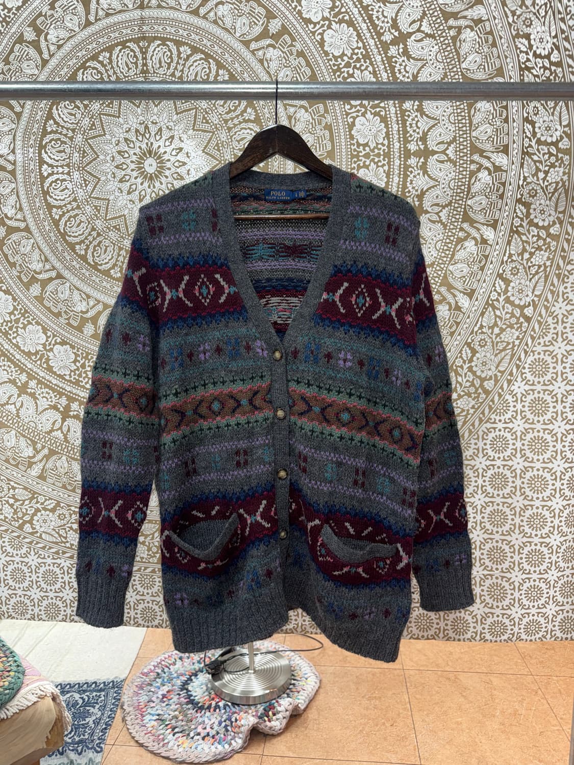 폴로랄프로렌 빈티지 에스닉 니트 가디건  상품이미지2