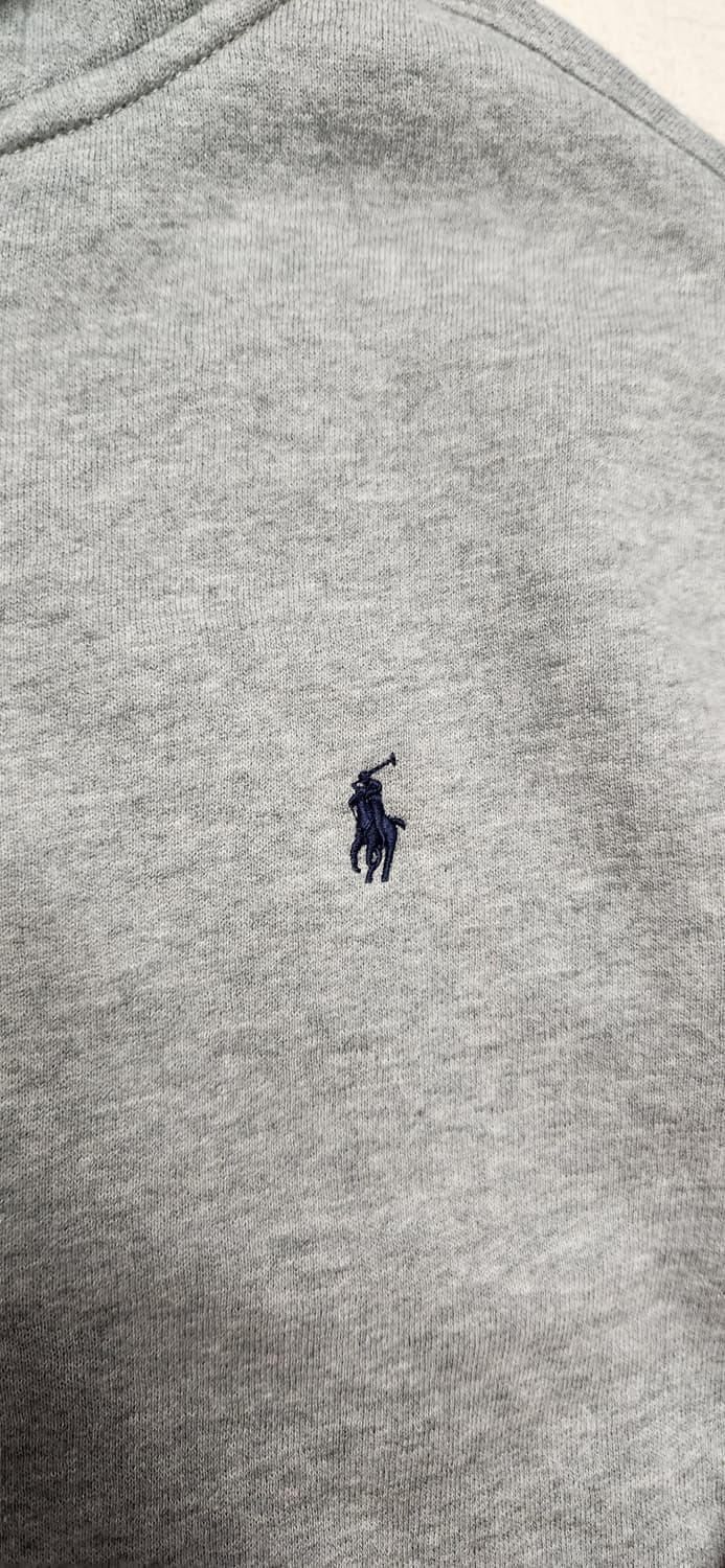 폴로 그레이 후드집업 L(14-16) 상품이미지3